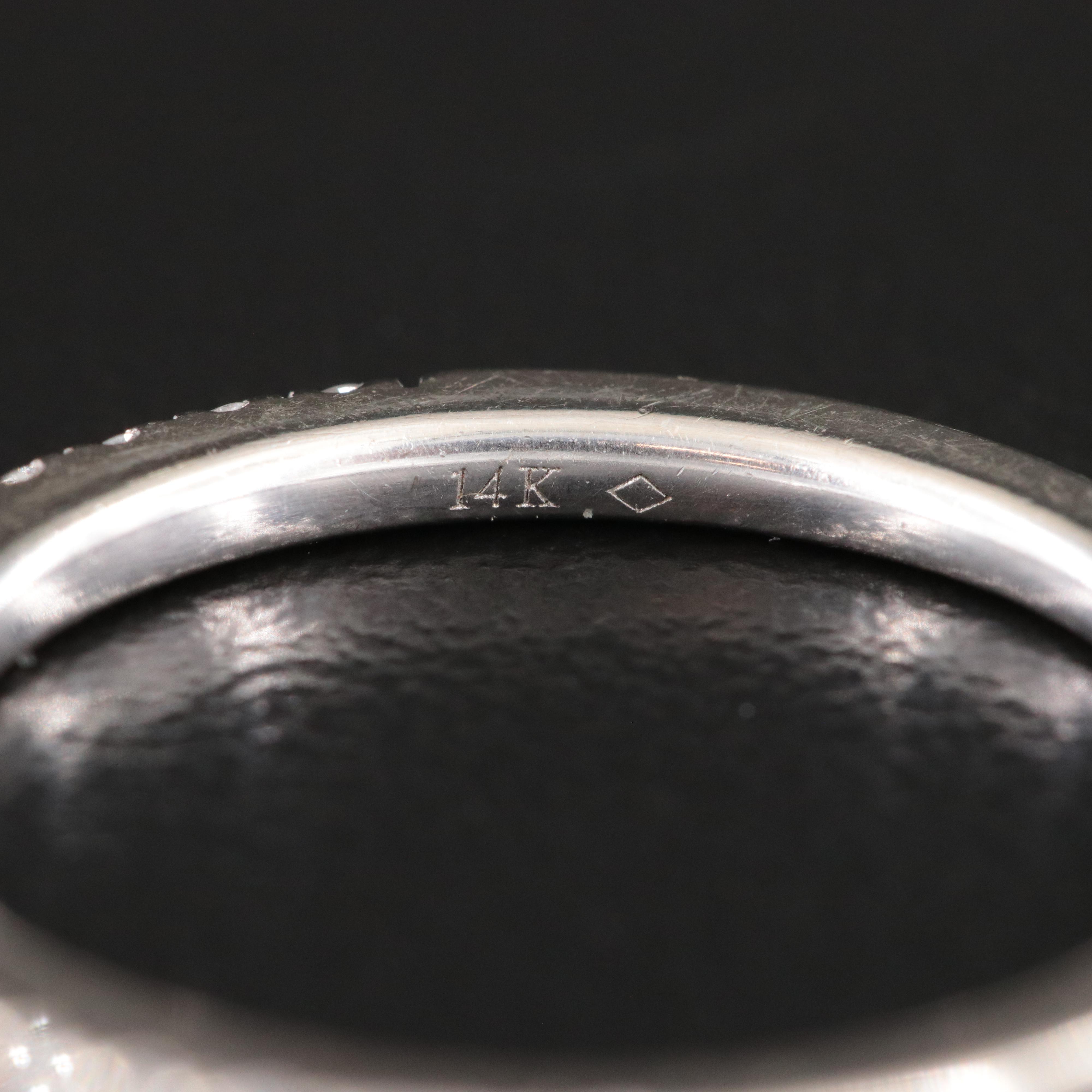 14K 0.24 CTW Diamond Band