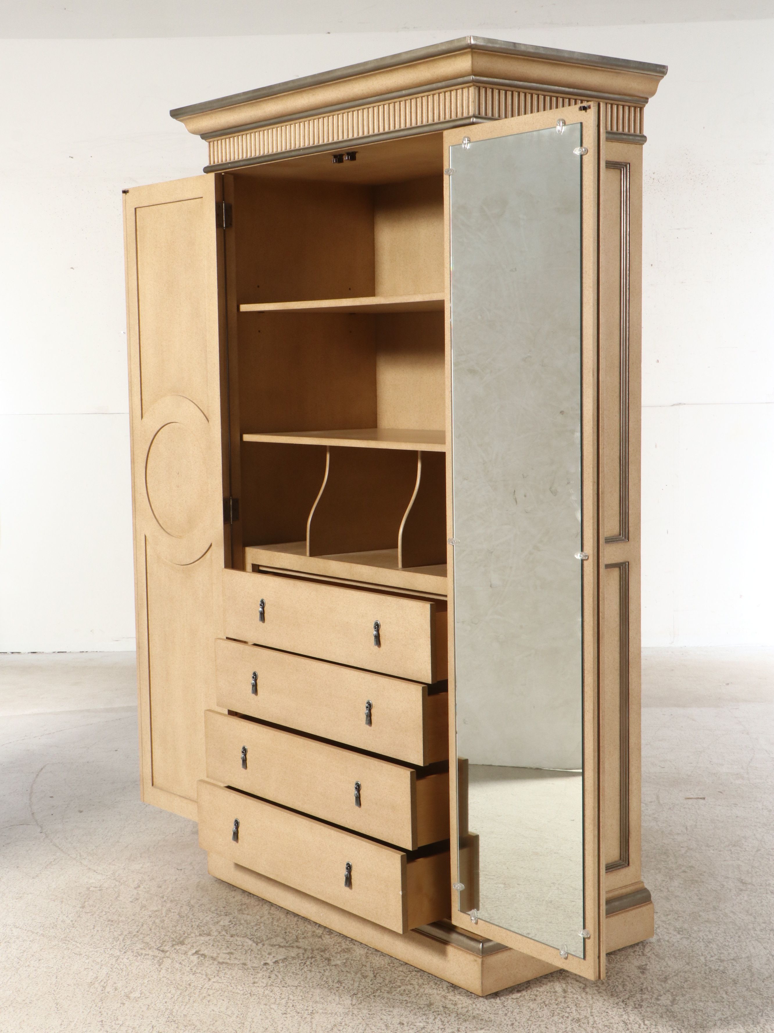 Marge Carson Directoire Style Armoire