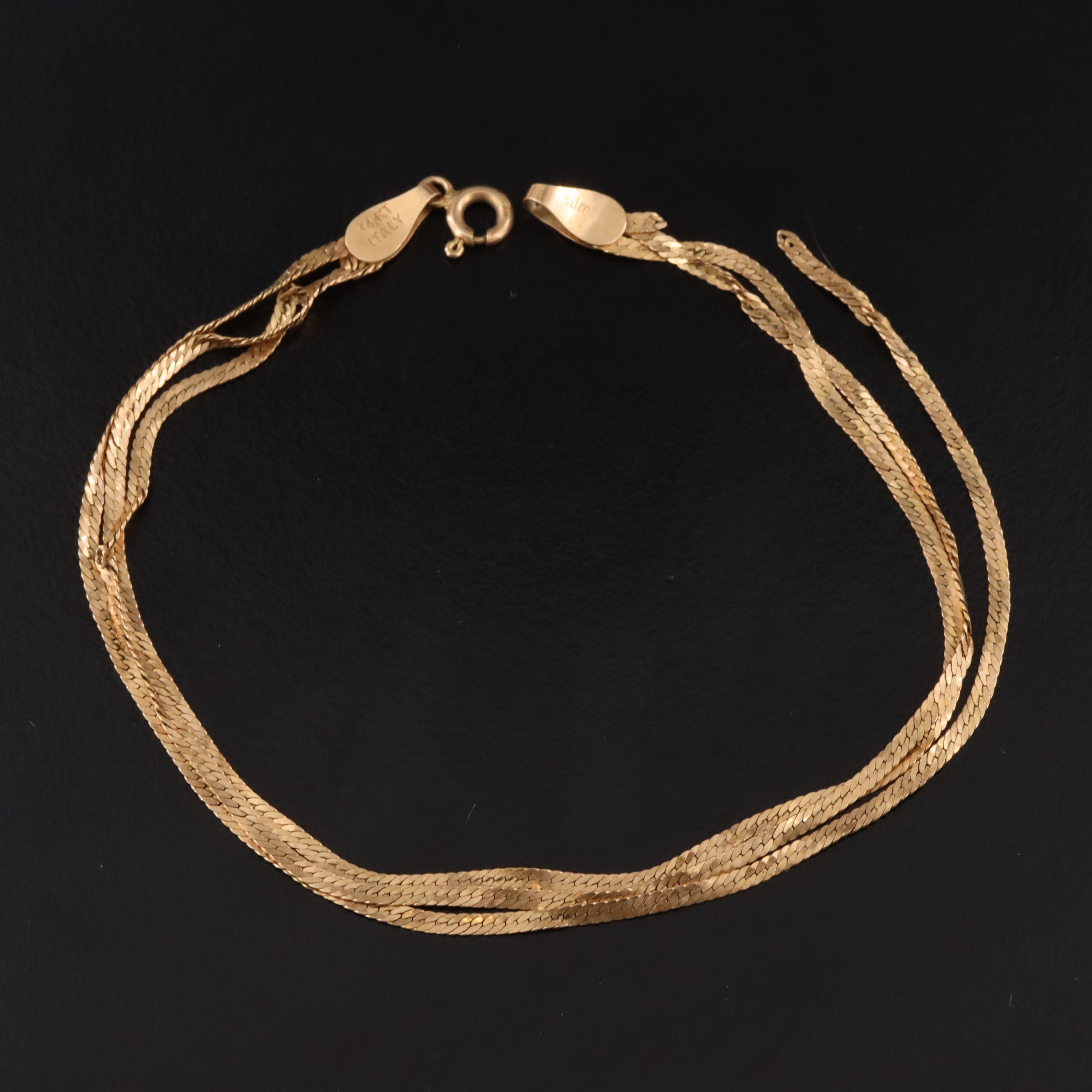 Scrap Lot 14K Bracelet