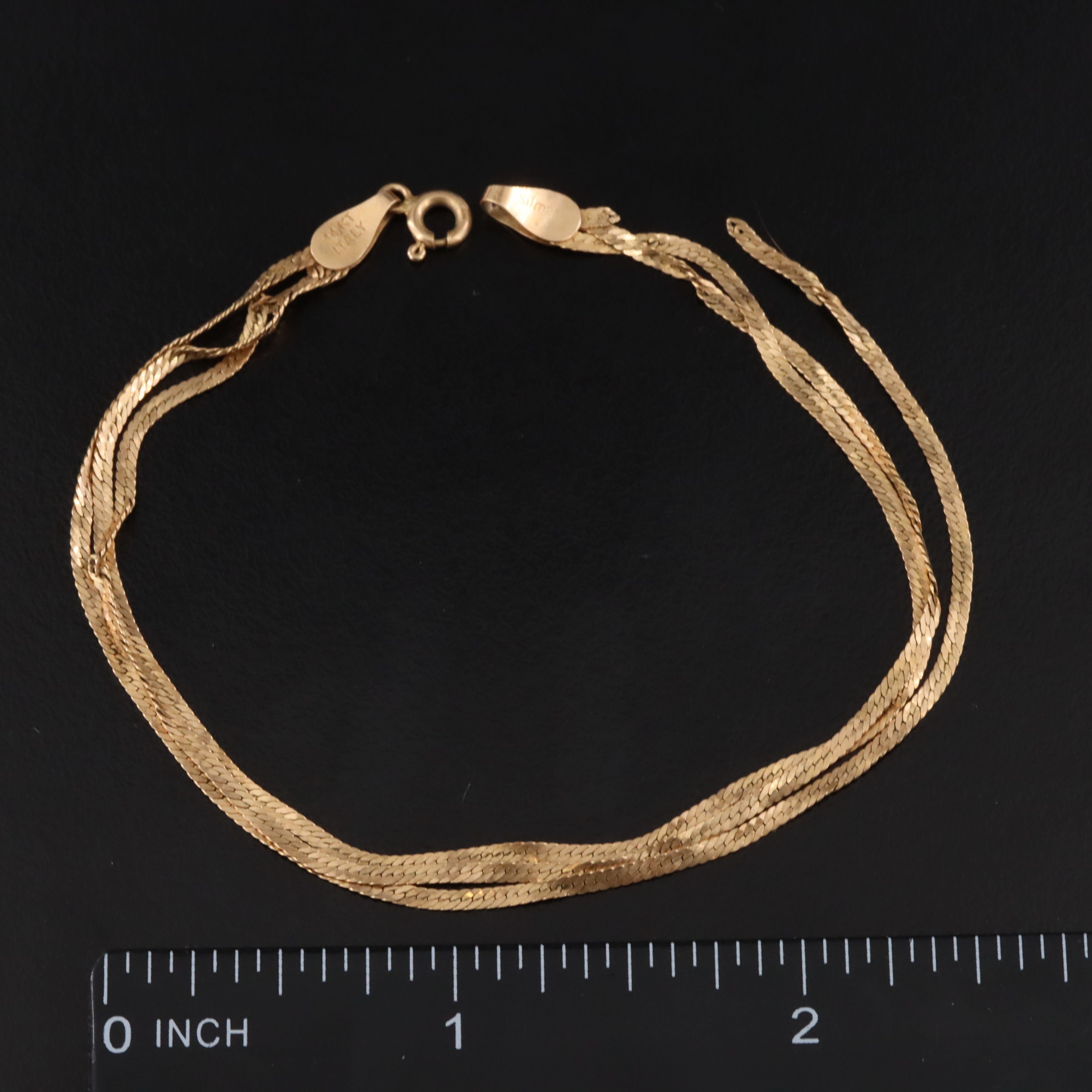 Scrap Lot 14K Bracelet