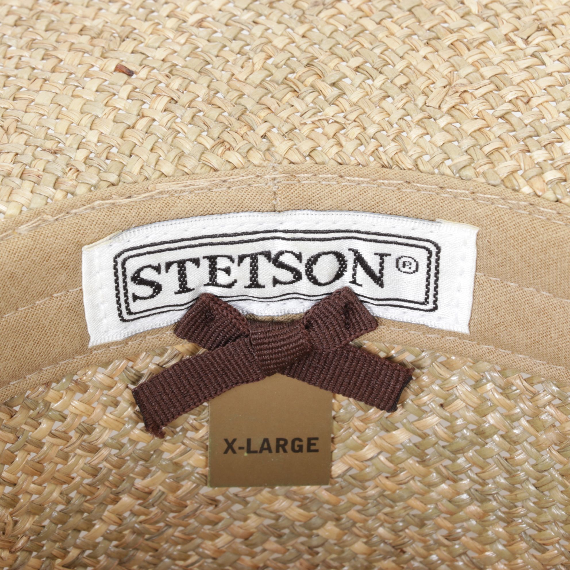 Stetson Straw Hat with Pendleton Houndstooth and Brown Wool Fedoras