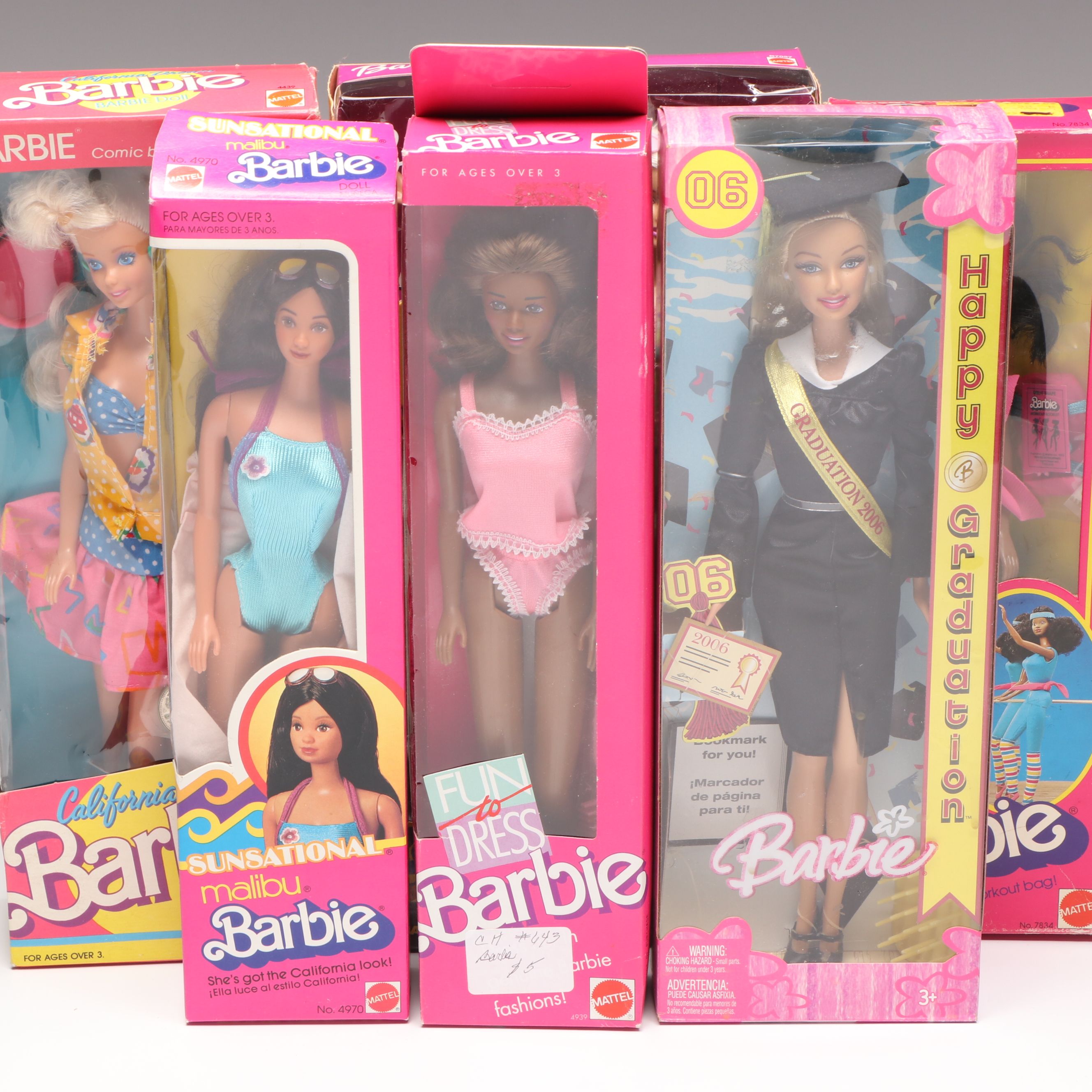 Barbie "California Dream", "Sweetheart" and More Barbie and Ken Dolls
