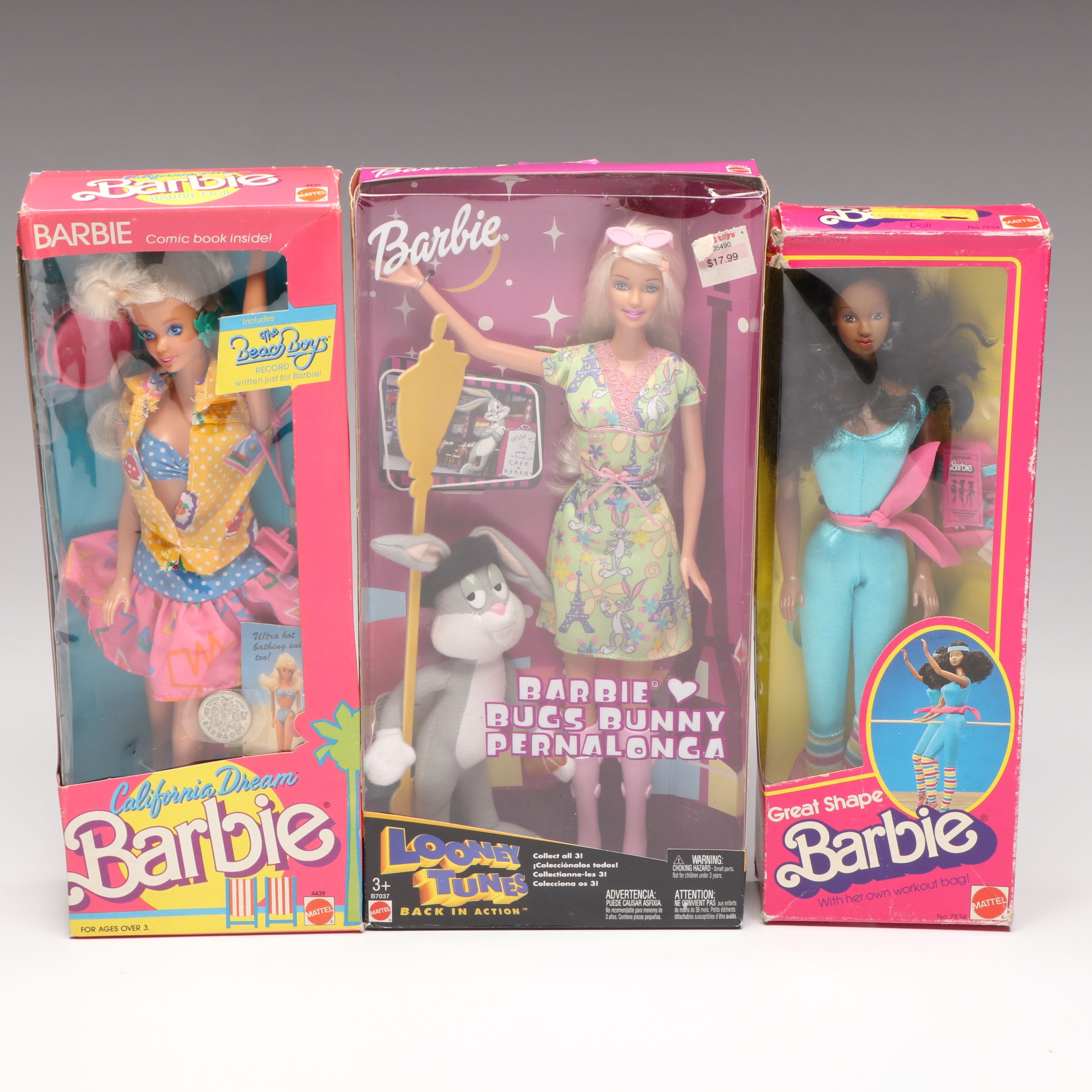 Barbie "California Dream", "Sweetheart" and More Barbie and Ken Dolls
