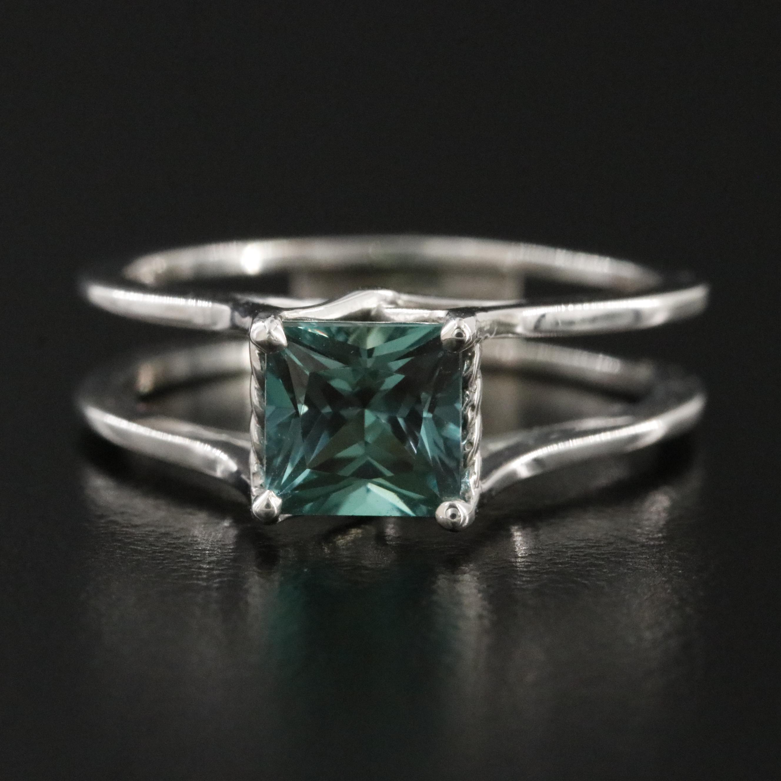 14K Alexandrite Ring Enhancer