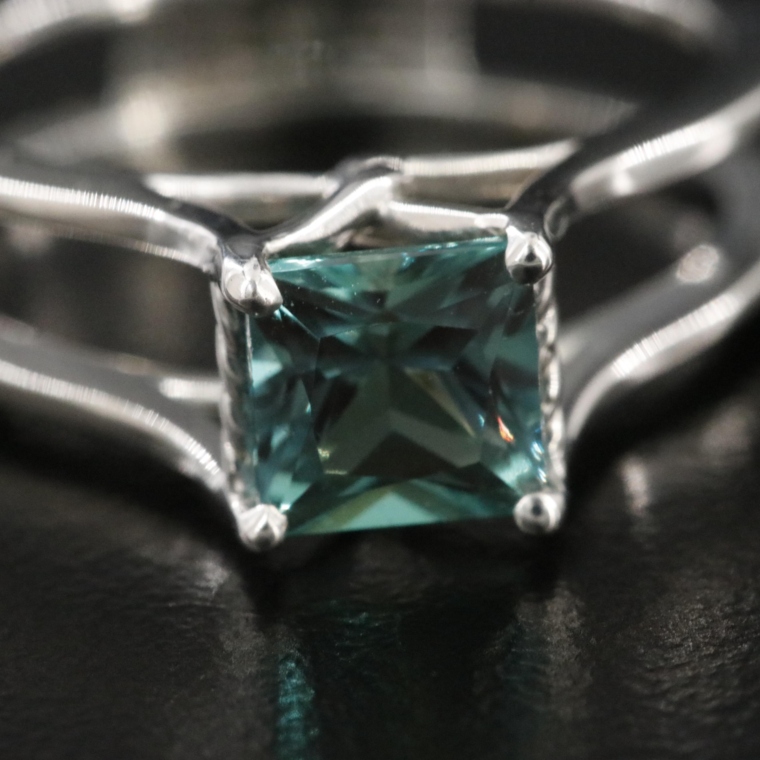 14K Alexandrite Ring Enhancer