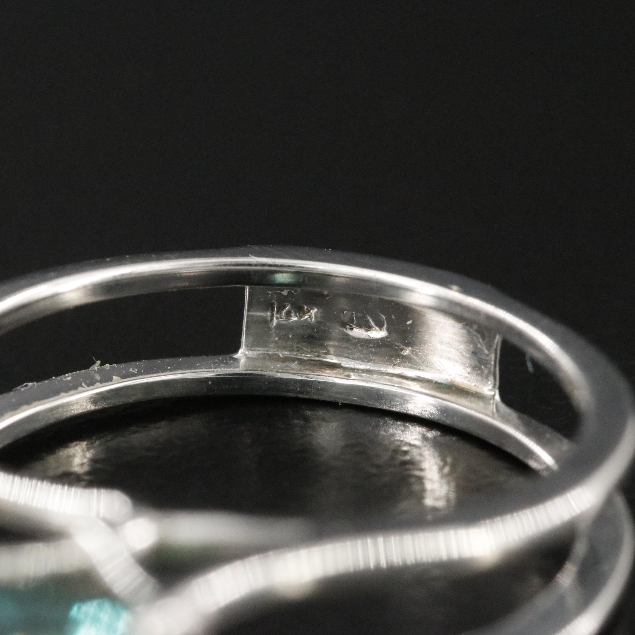 14K Alexandrite Ring Enhancer