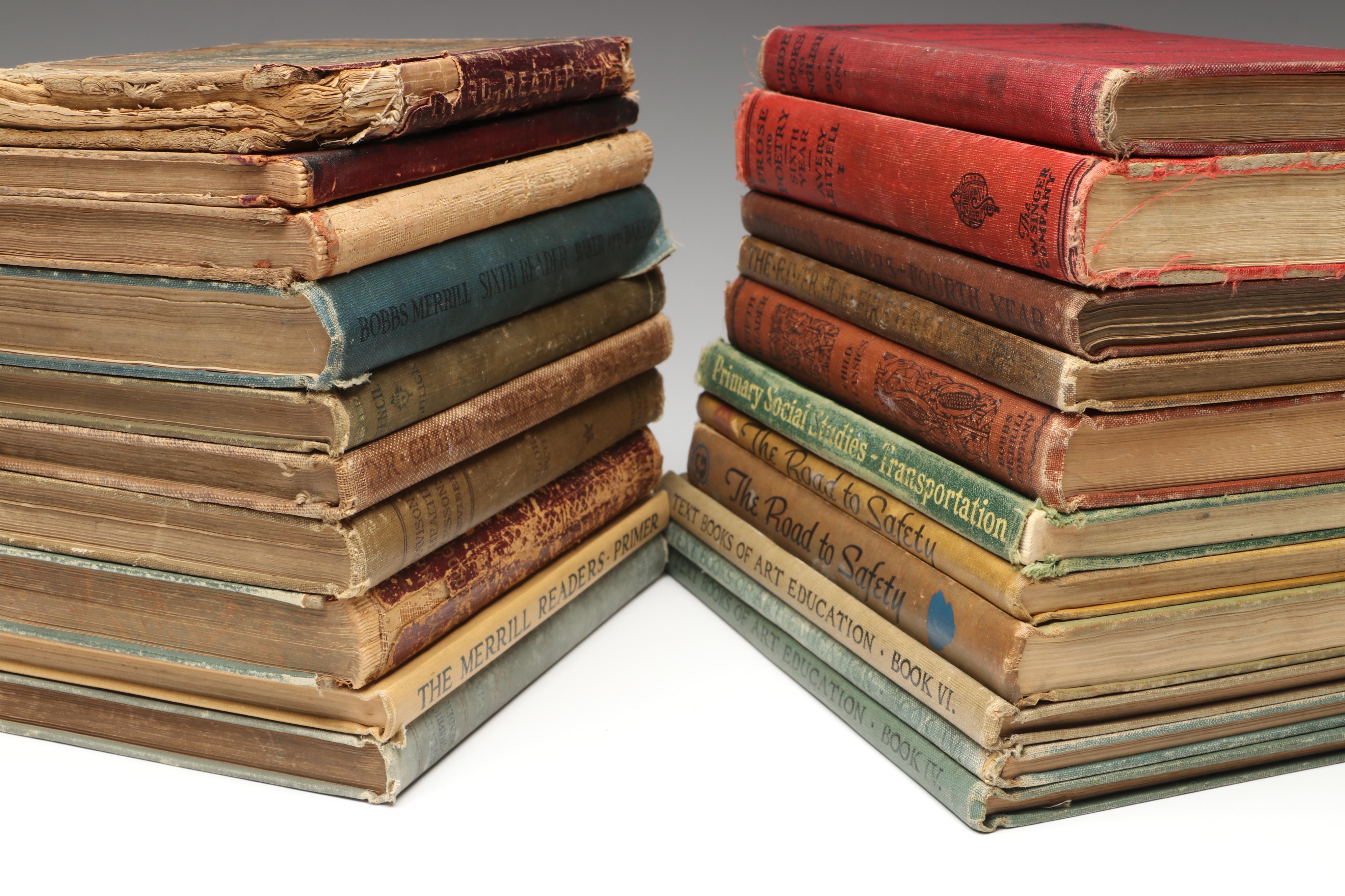 "Prose and Poetry: Sixth Year" and More Early 20th Century Schoolbooks