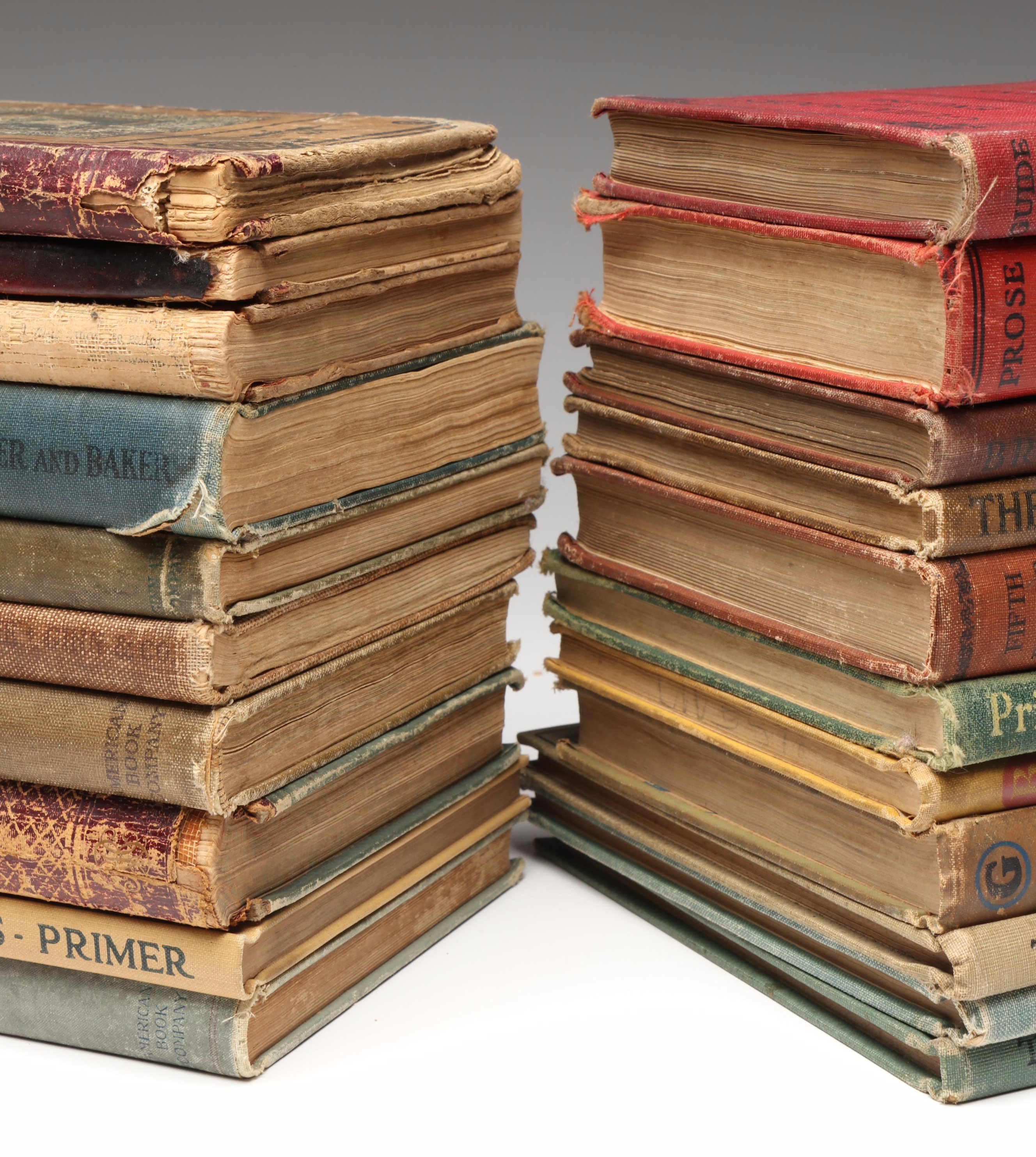 "Prose and Poetry: Sixth Year" and More Early 20th Century Schoolbooks