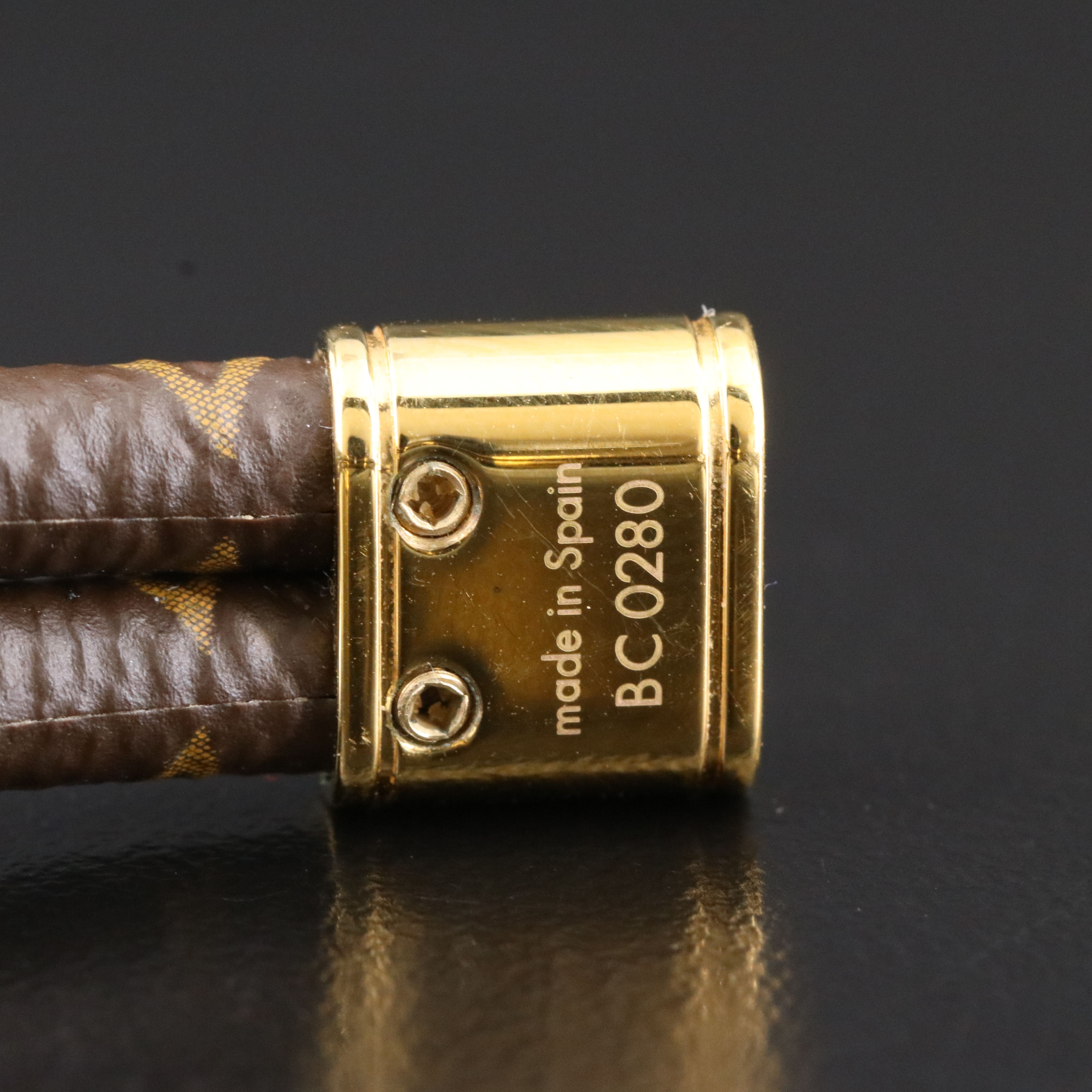 Louis Vuitton Keep It Twice Bracelet in Monogram Canvas