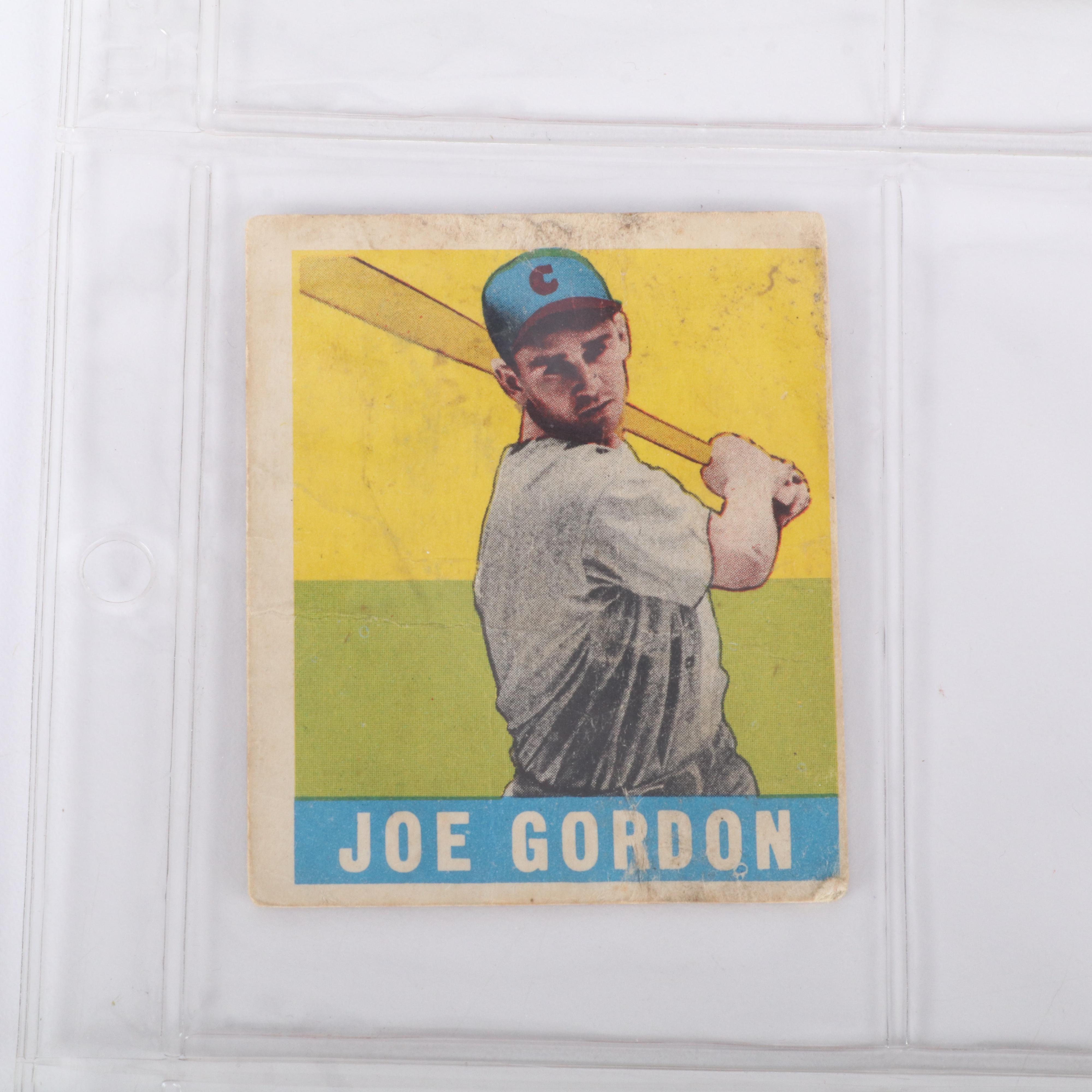 1948 Leaf Baseball Cards Featuring Ralph Kiner, Phil Rizzuto, and More