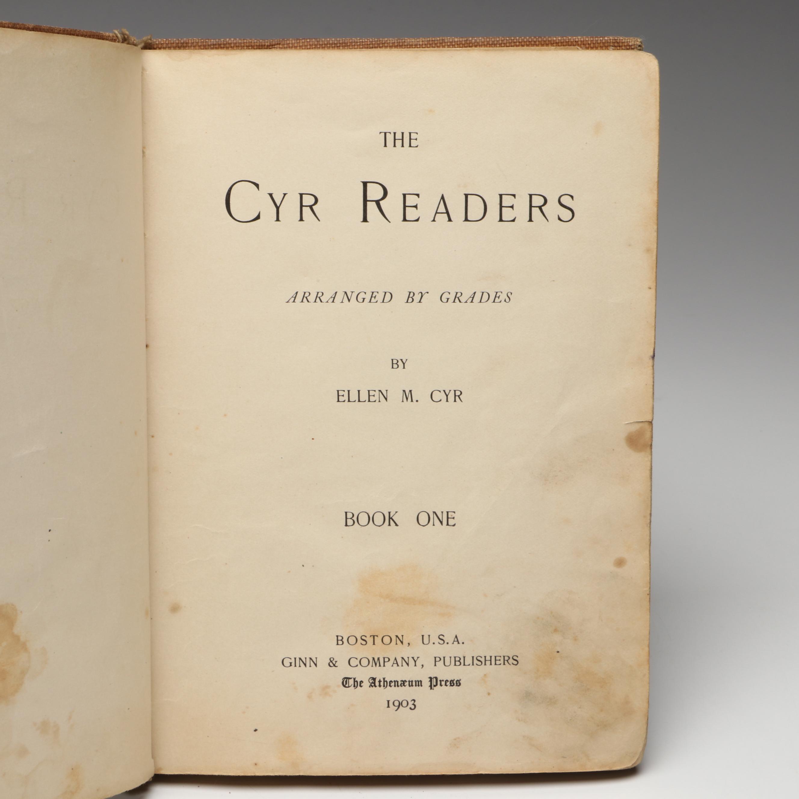 "Prose and Poetry: Sixth Year" and More Early 20th Century Schoolbooks