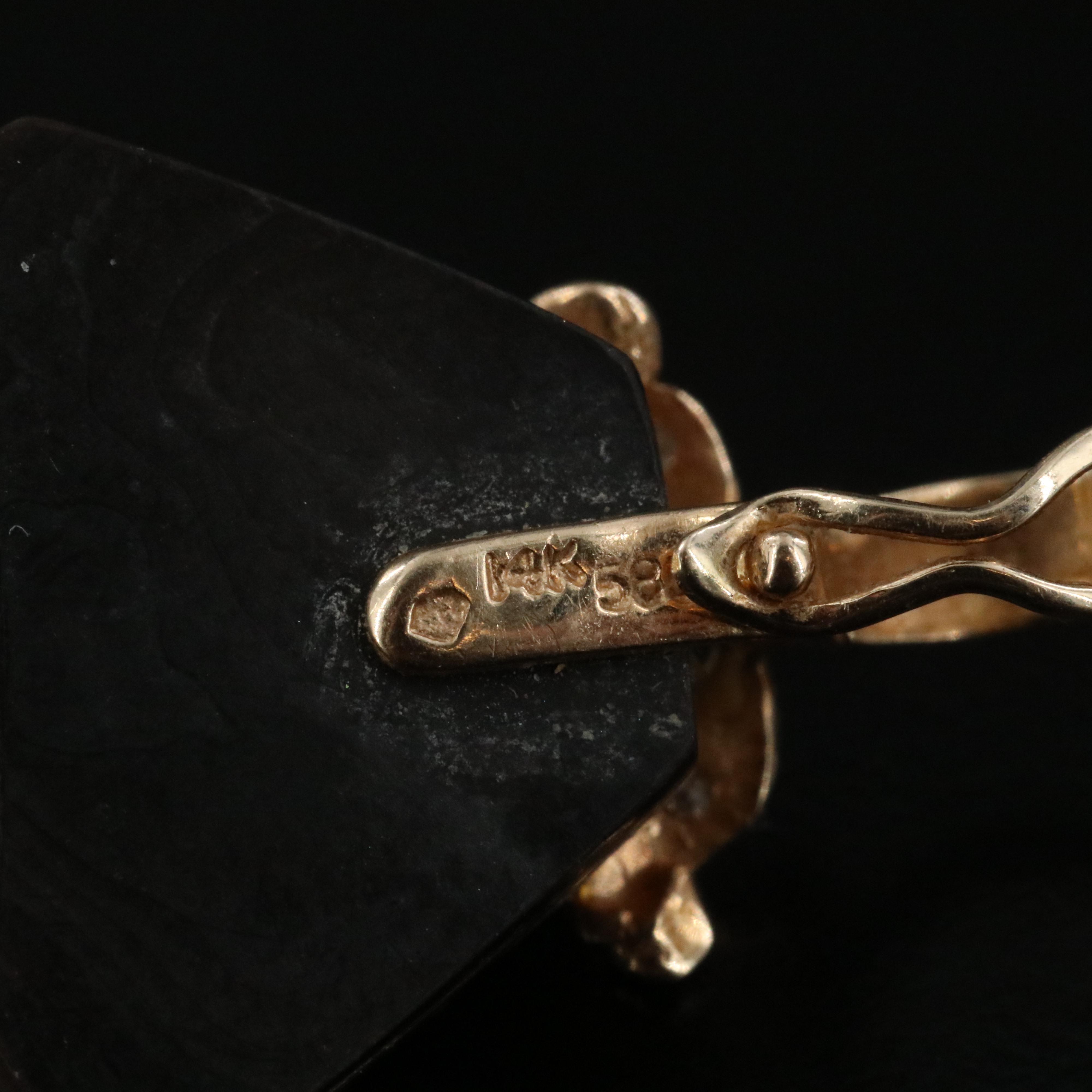 14K Blister Pearl and Diamond Enhancer Pendant