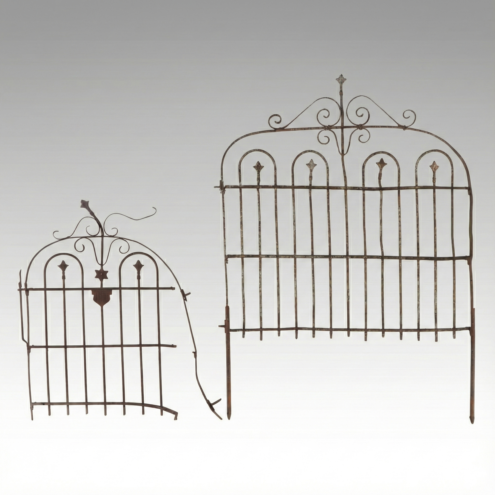 Cincinnati Iron Fence Co. Gate with Other Victorian Style Fence