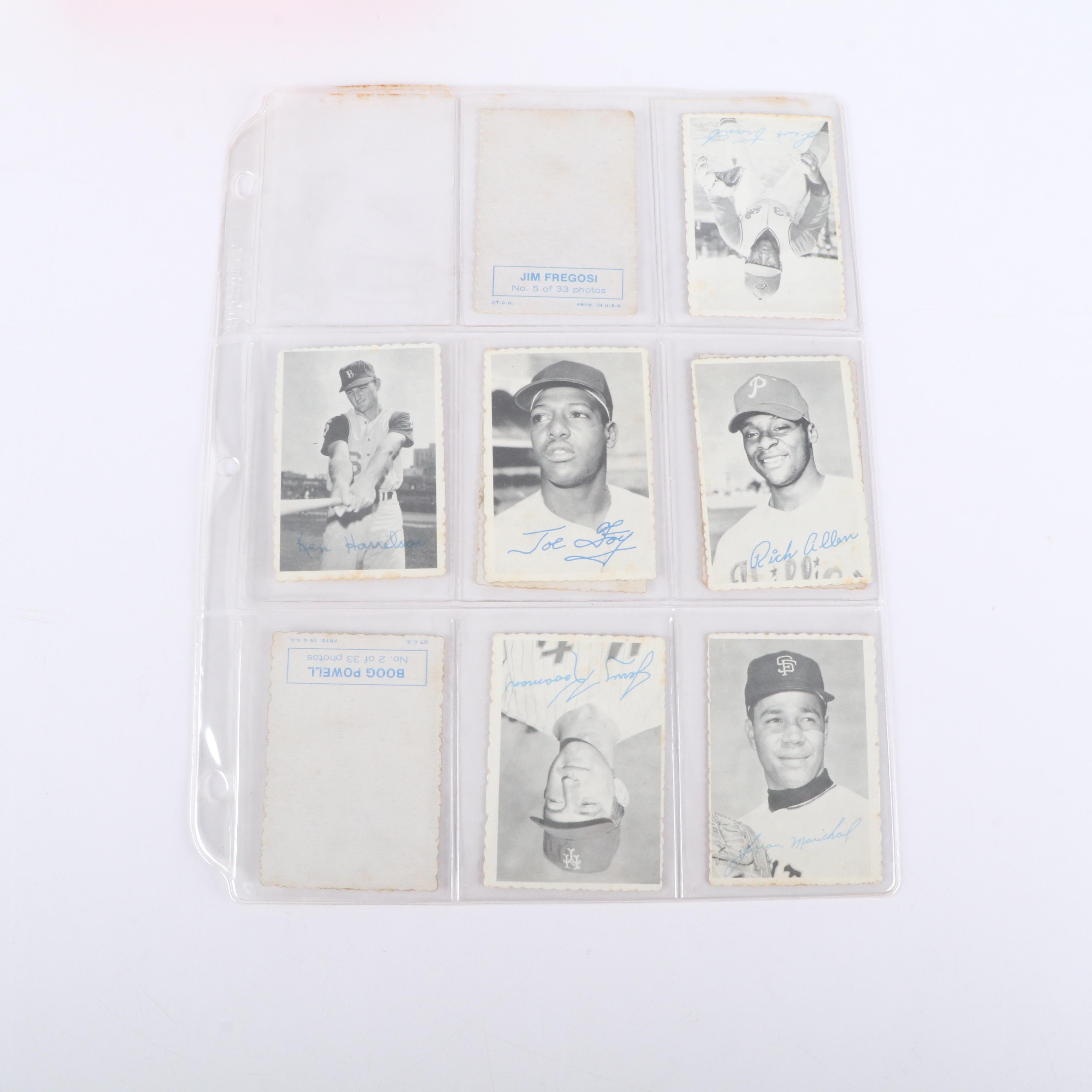 Topps Baseball Cards Featuring Nolan Ryan, Hank Aaron, and More, 1960s-1980s