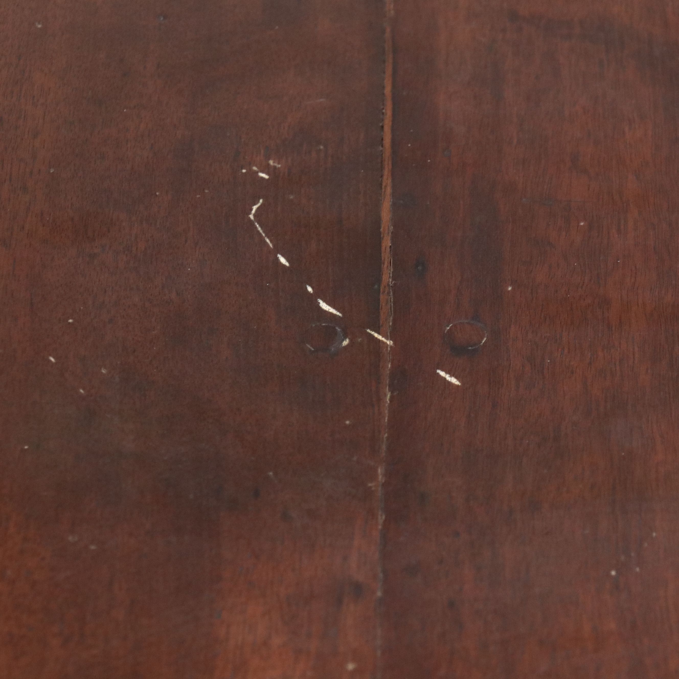 Pair of Renaissance Revival  Style Mahogany Octagonal Accent Tables