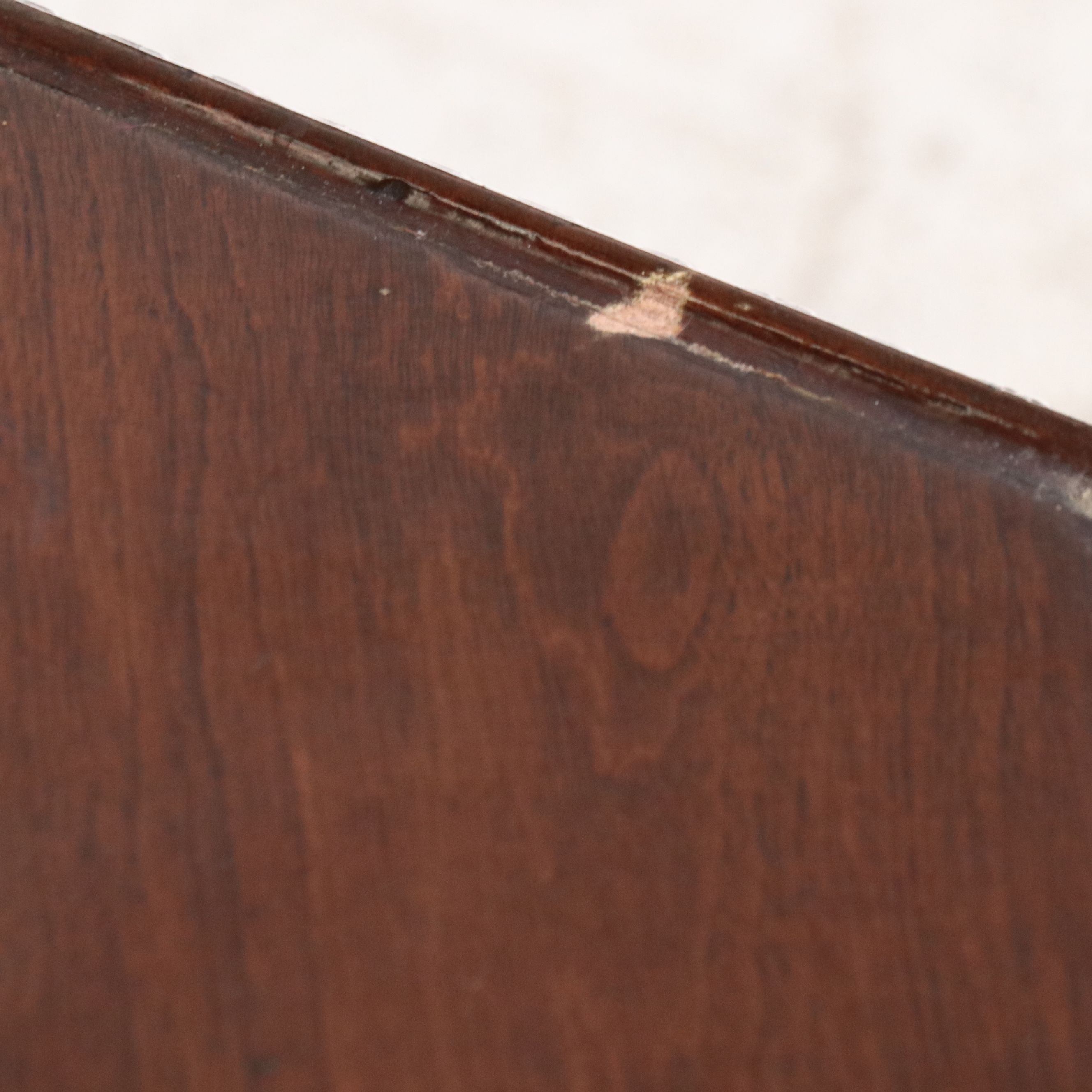 Pair of Renaissance Revival  Style Mahogany Octagonal Accent Tables