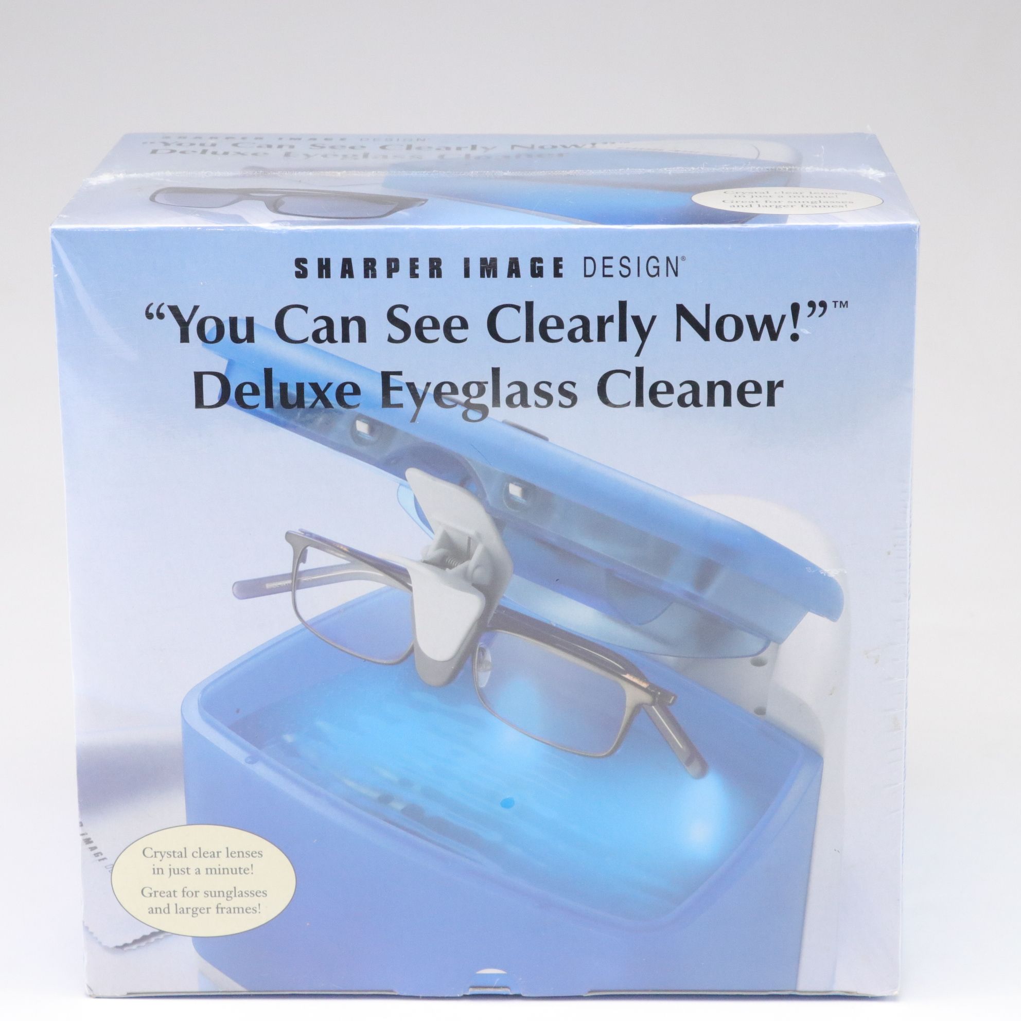 Sharper Image Design "You Can See Clearly Now!" Deluxe Eyeglass Cleaner