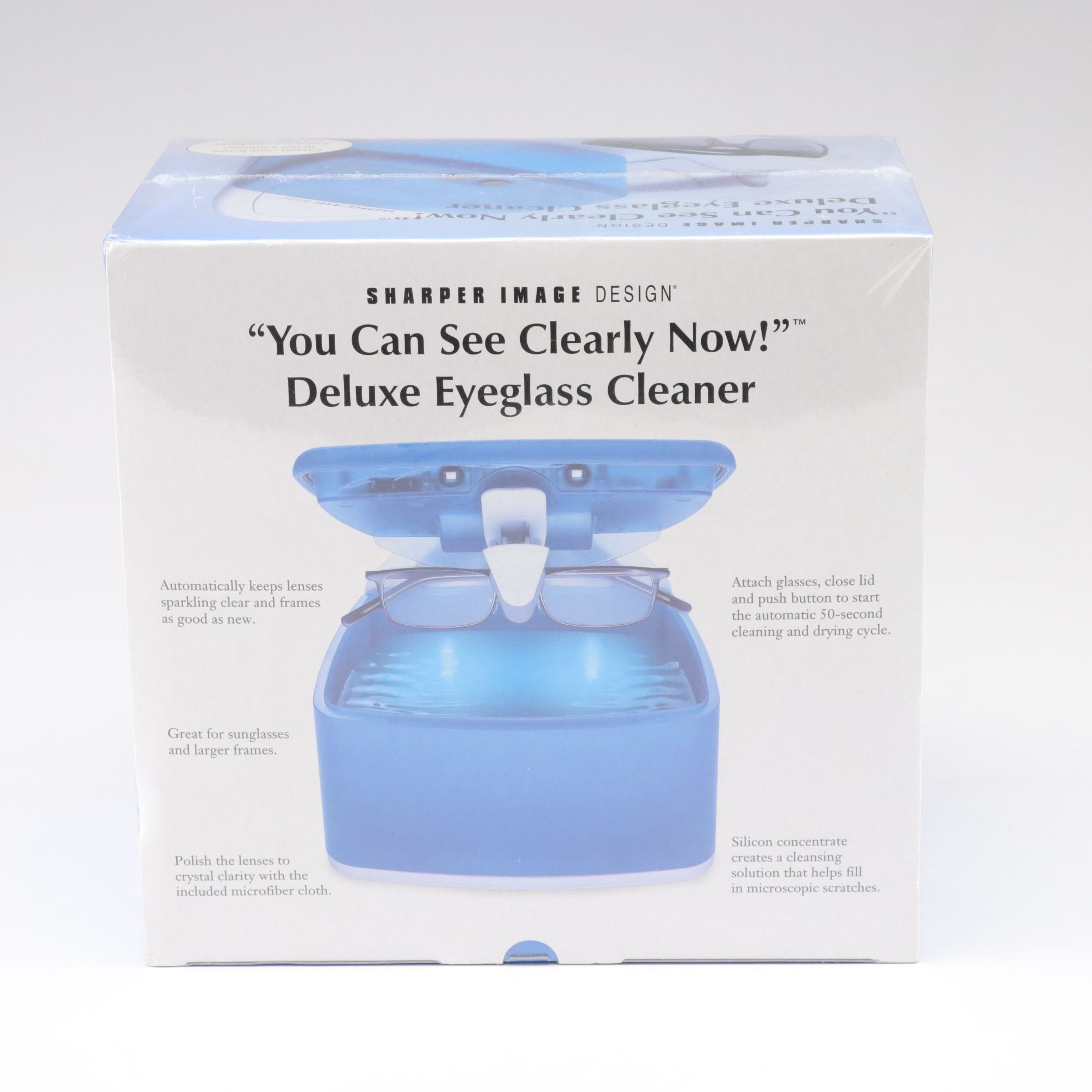 Sharper Image Design "You Can See Clearly Now!" Deluxe Eyeglass Cleaner