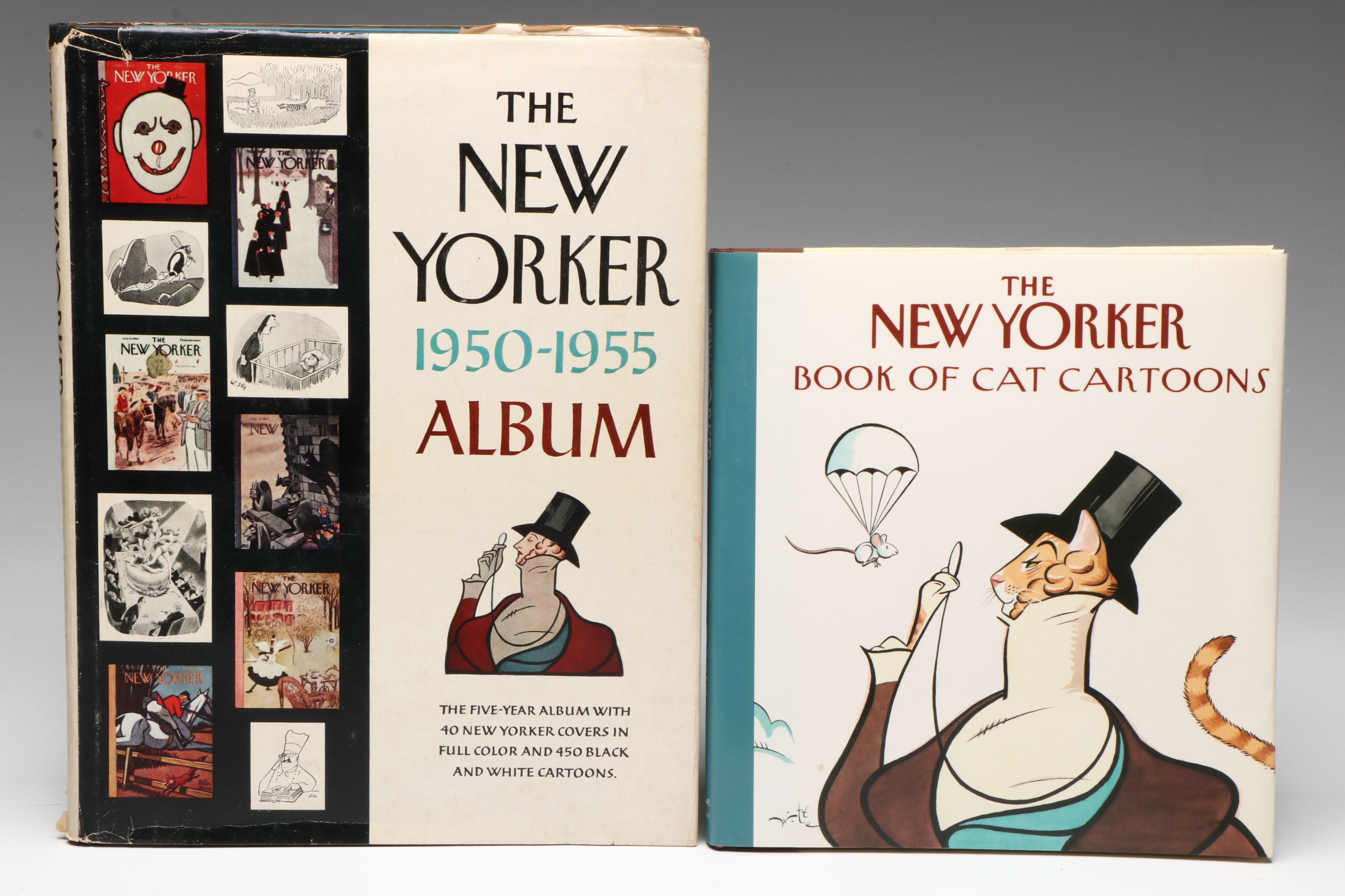 "The Esquire Cartoon Album" with The New Yorker Cartoon Compilation Books