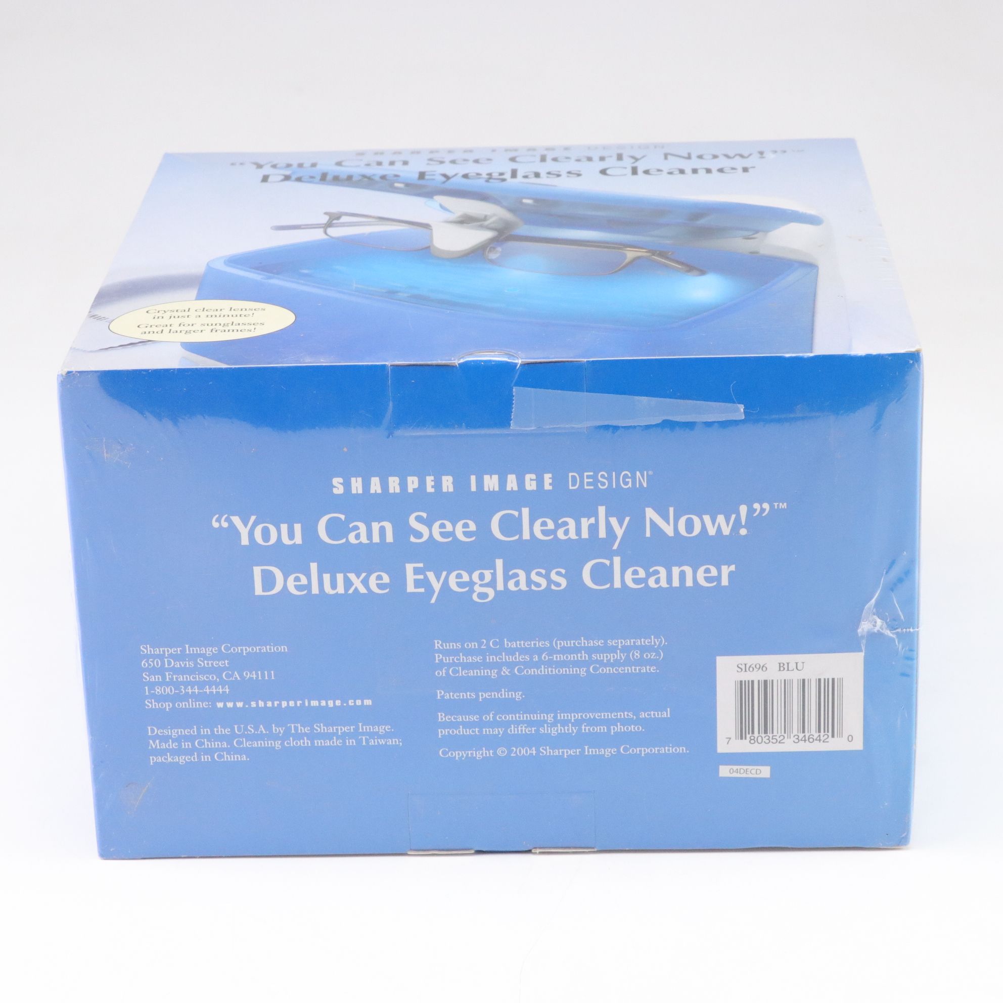 Sharper Image Design "You Can See Clearly Now!" Deluxe Eyeglass Cleaner