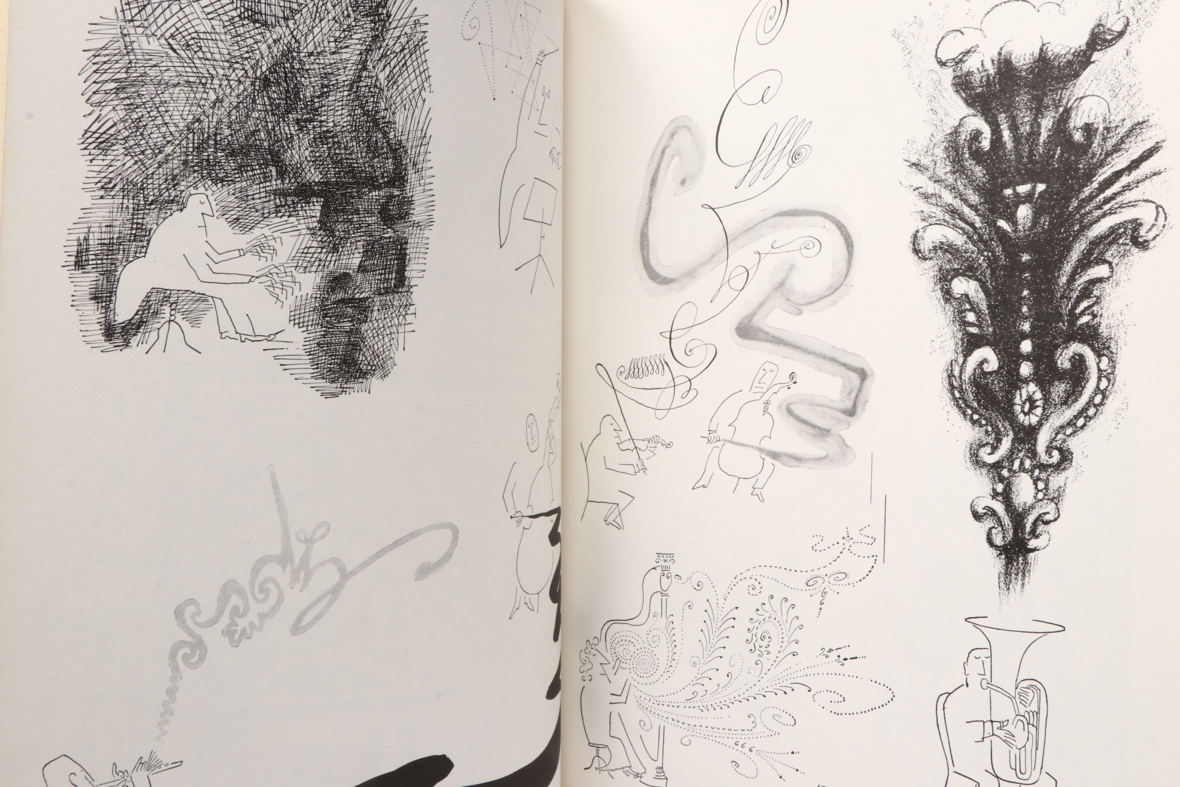 "The Esquire Cartoon Album" with The New Yorker Cartoon Compilation Books