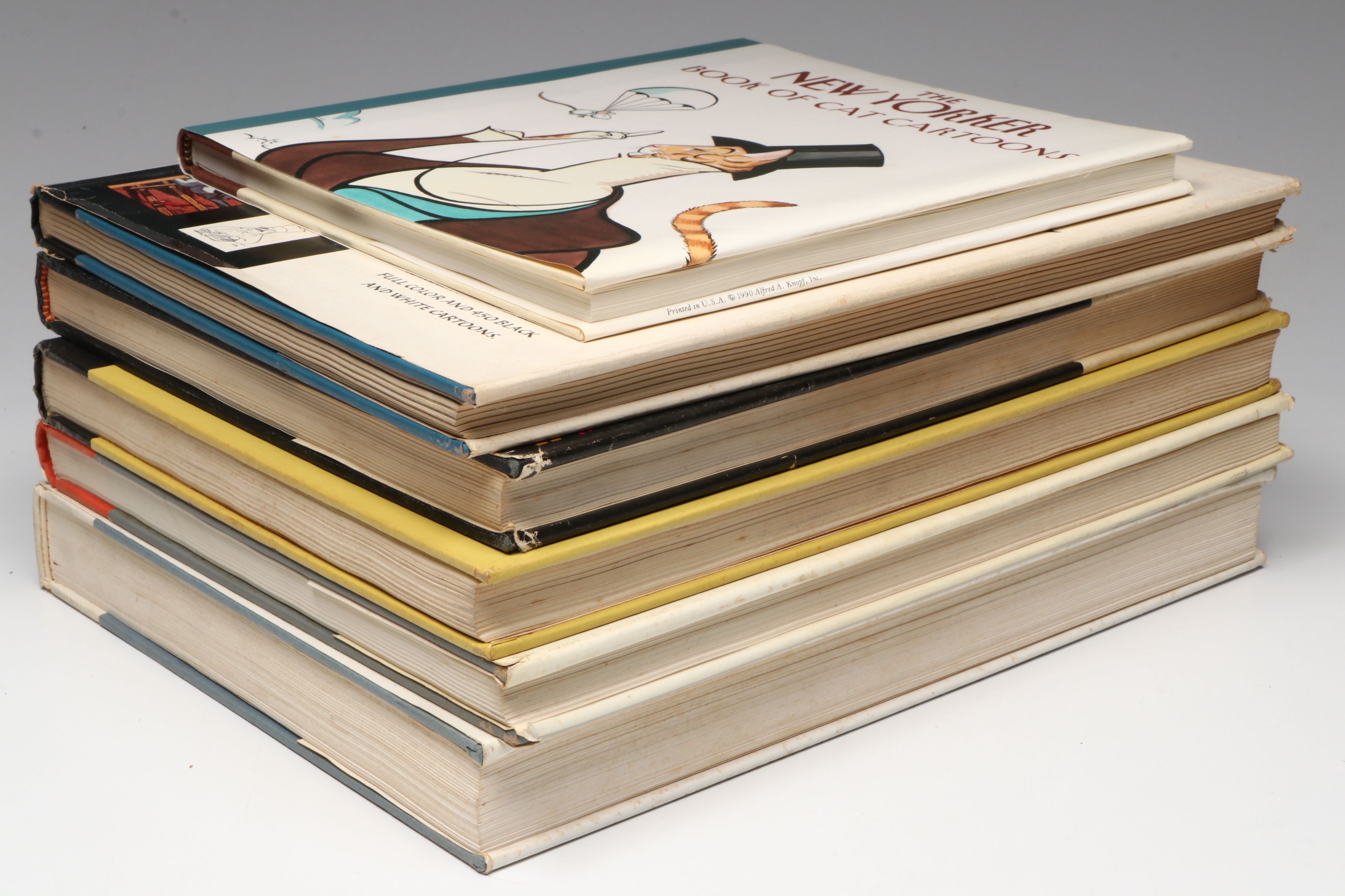 "The Esquire Cartoon Album" with The New Yorker Cartoon Compilation Books