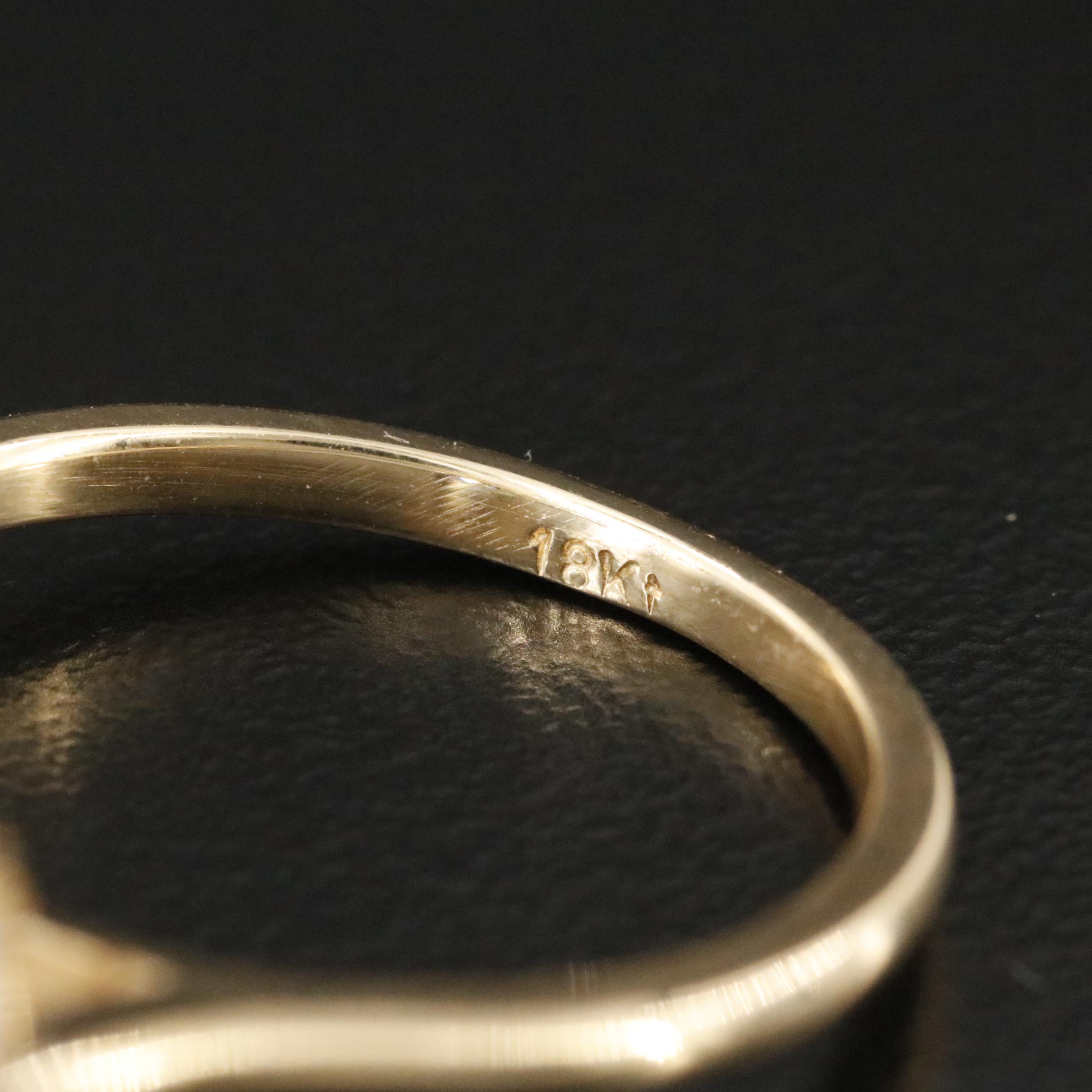 18K 5.09 CT Lab Grown Diamond Solitaire Ring with IGI Report