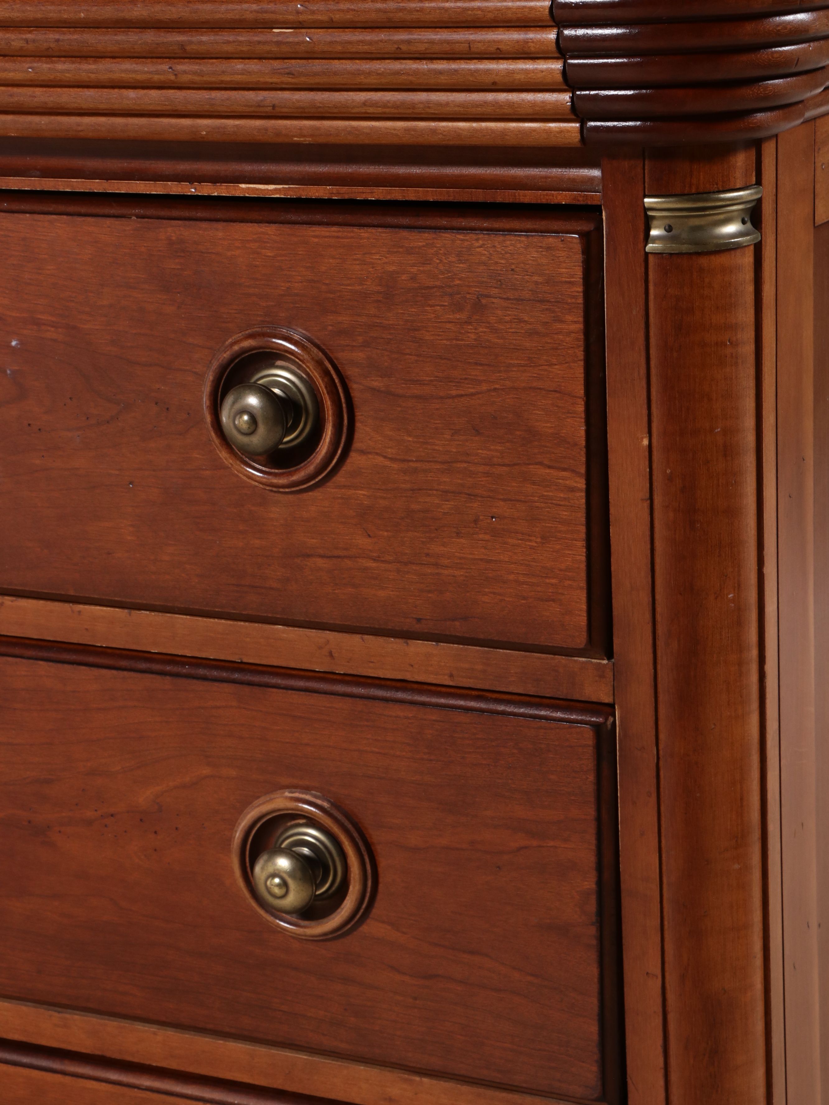 Nautica Home Louis Philippe Style Marble Top Chest of Drawers