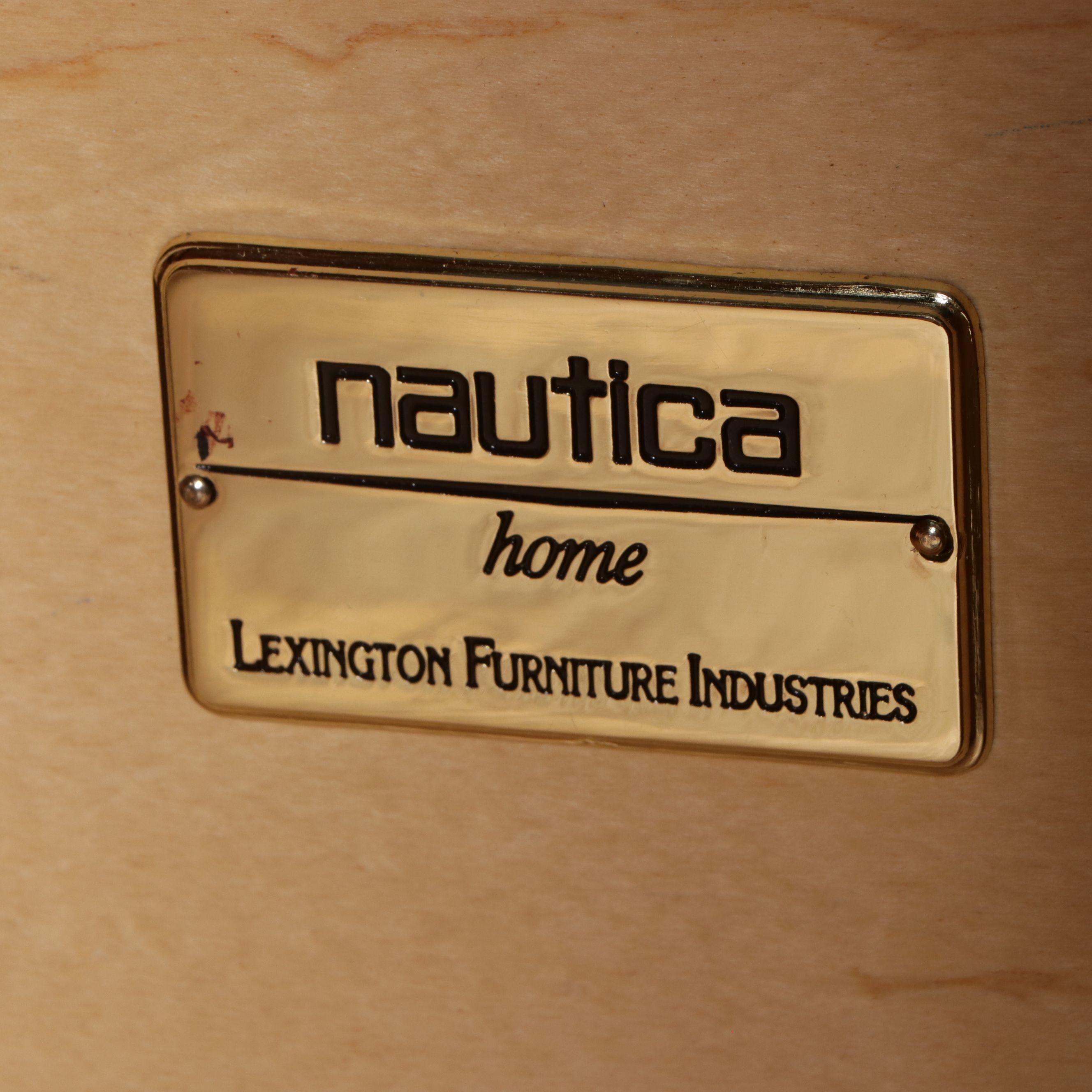 Nautica Home Louis Philippe Style Marble Top Chest of Drawers