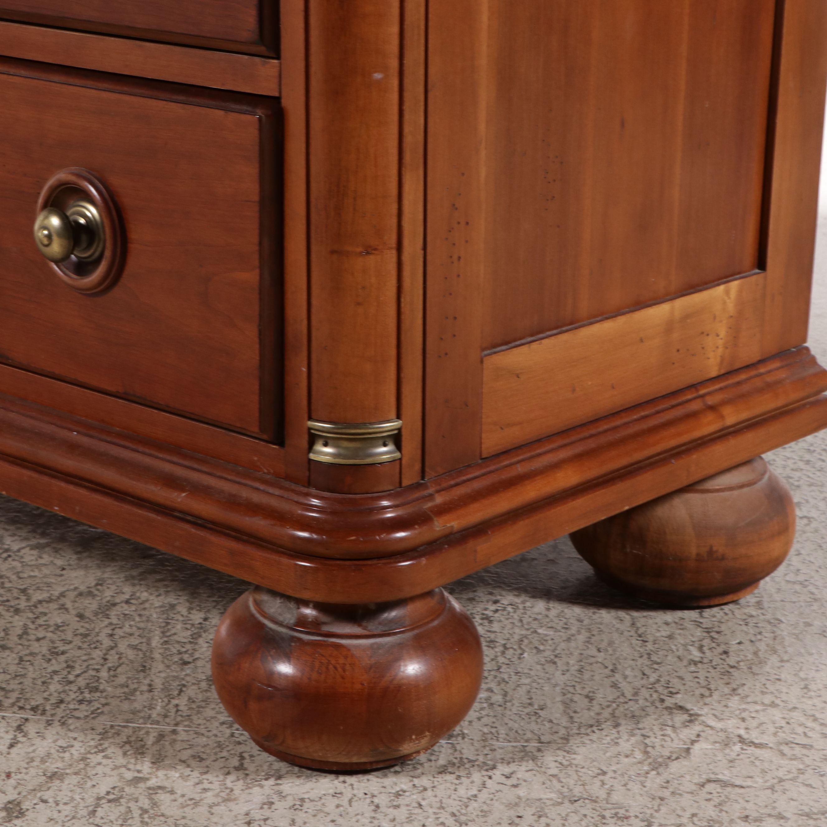 Nautica Home Louis Philippe Style Marble Top Chest of Drawers