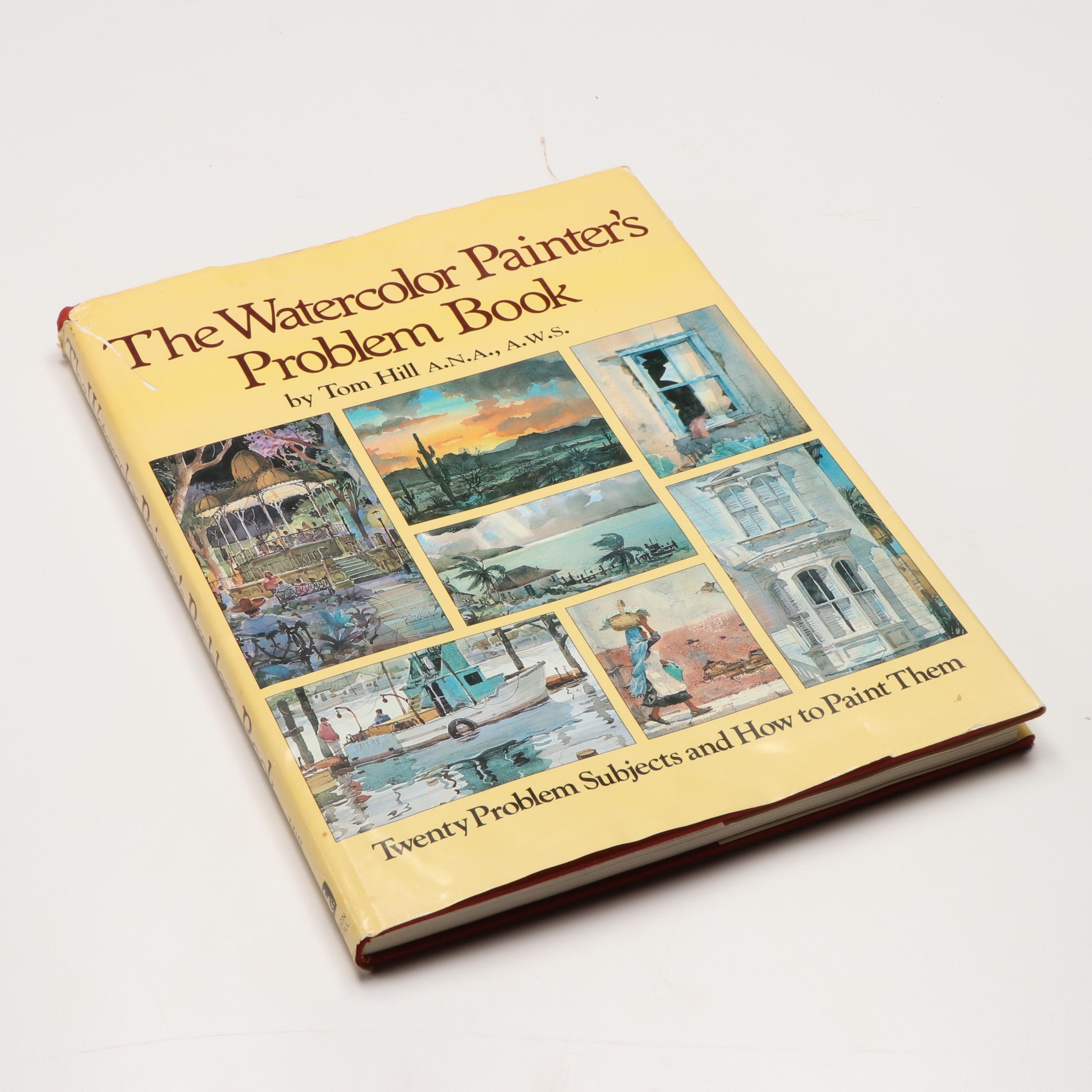 "The Watercolor Painter's Problem Book" with More Watercolor Technique Books