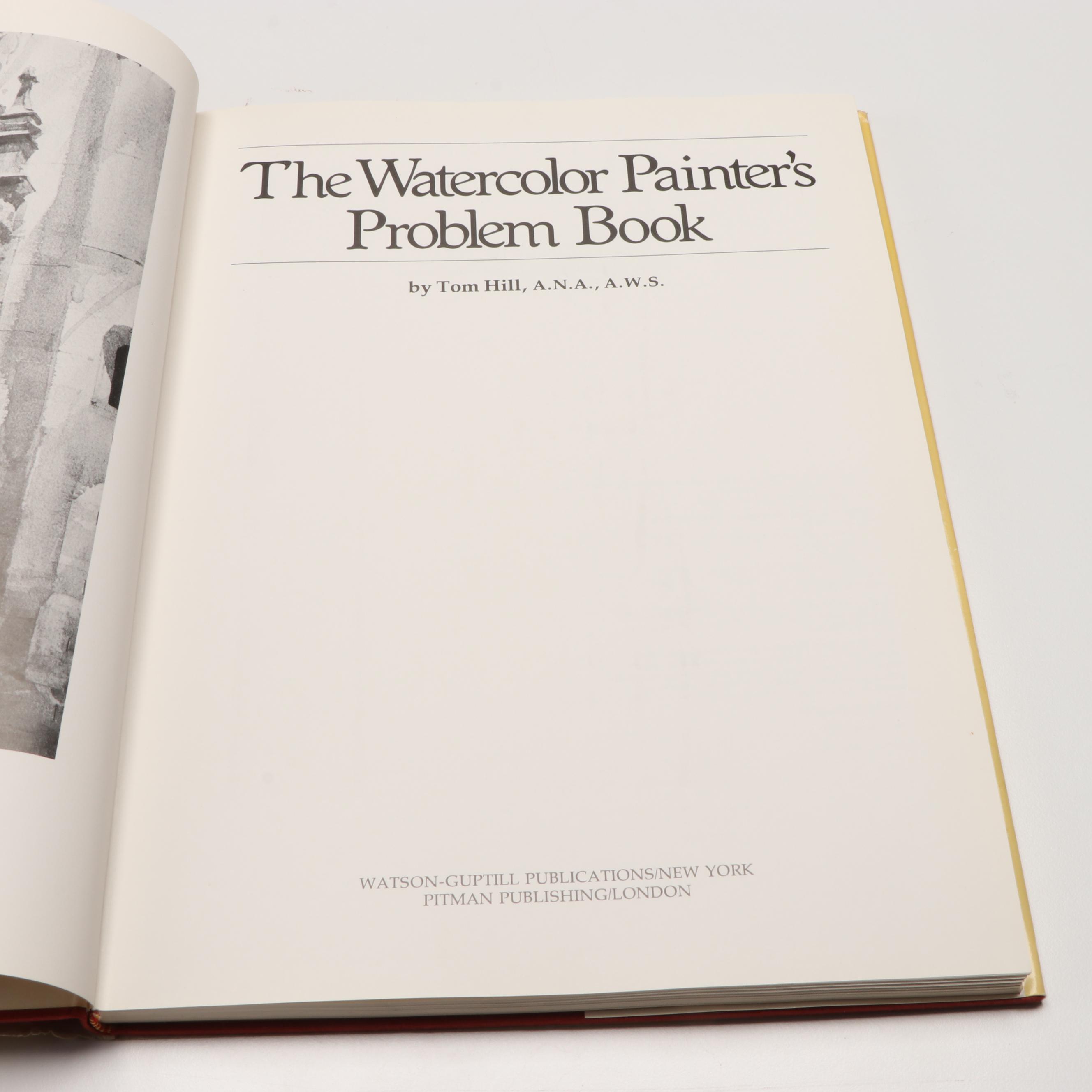 "The Watercolor Painter's Problem Book" with More Watercolor Technique Books