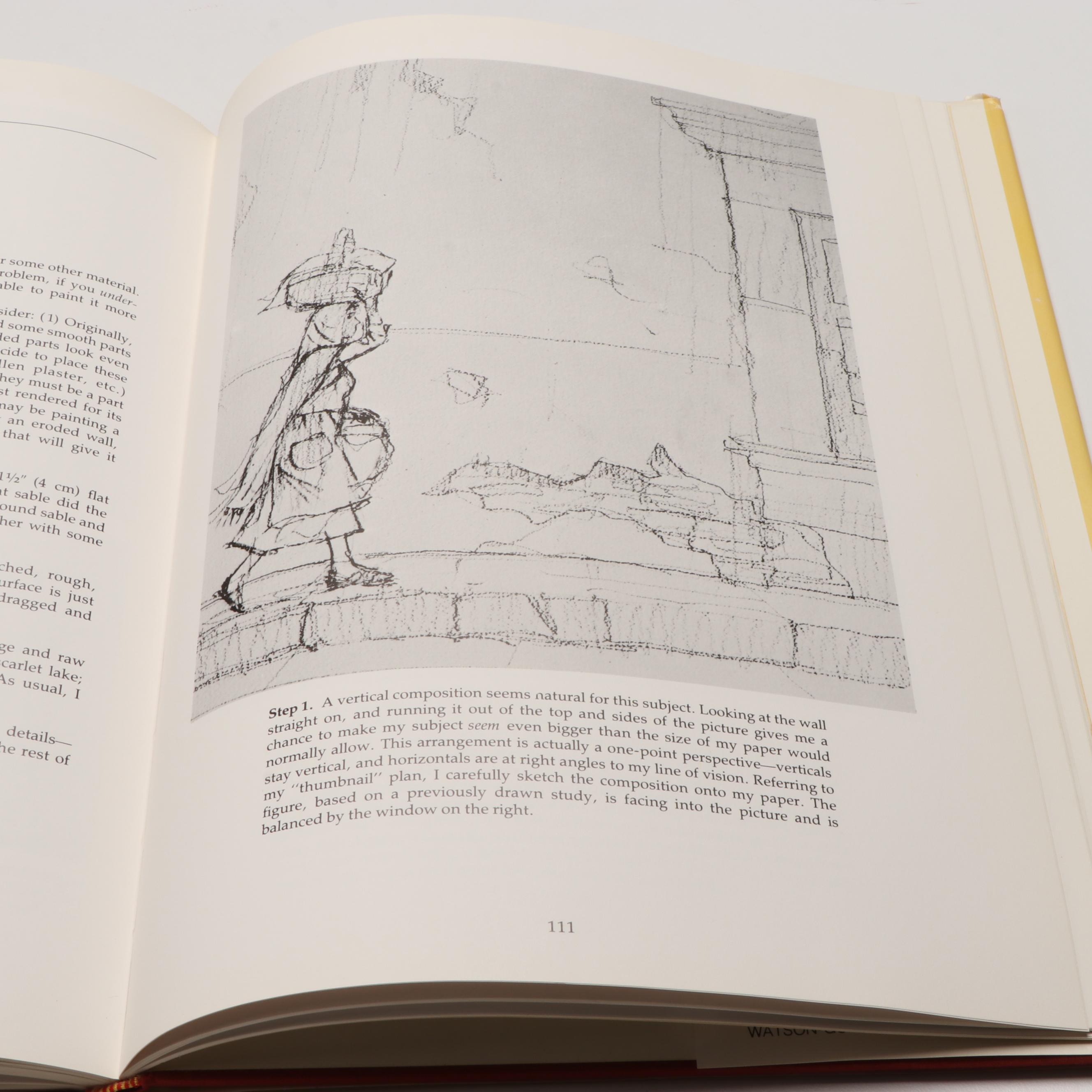 "The Watercolor Painter's Problem Book" with More Watercolor Technique Books