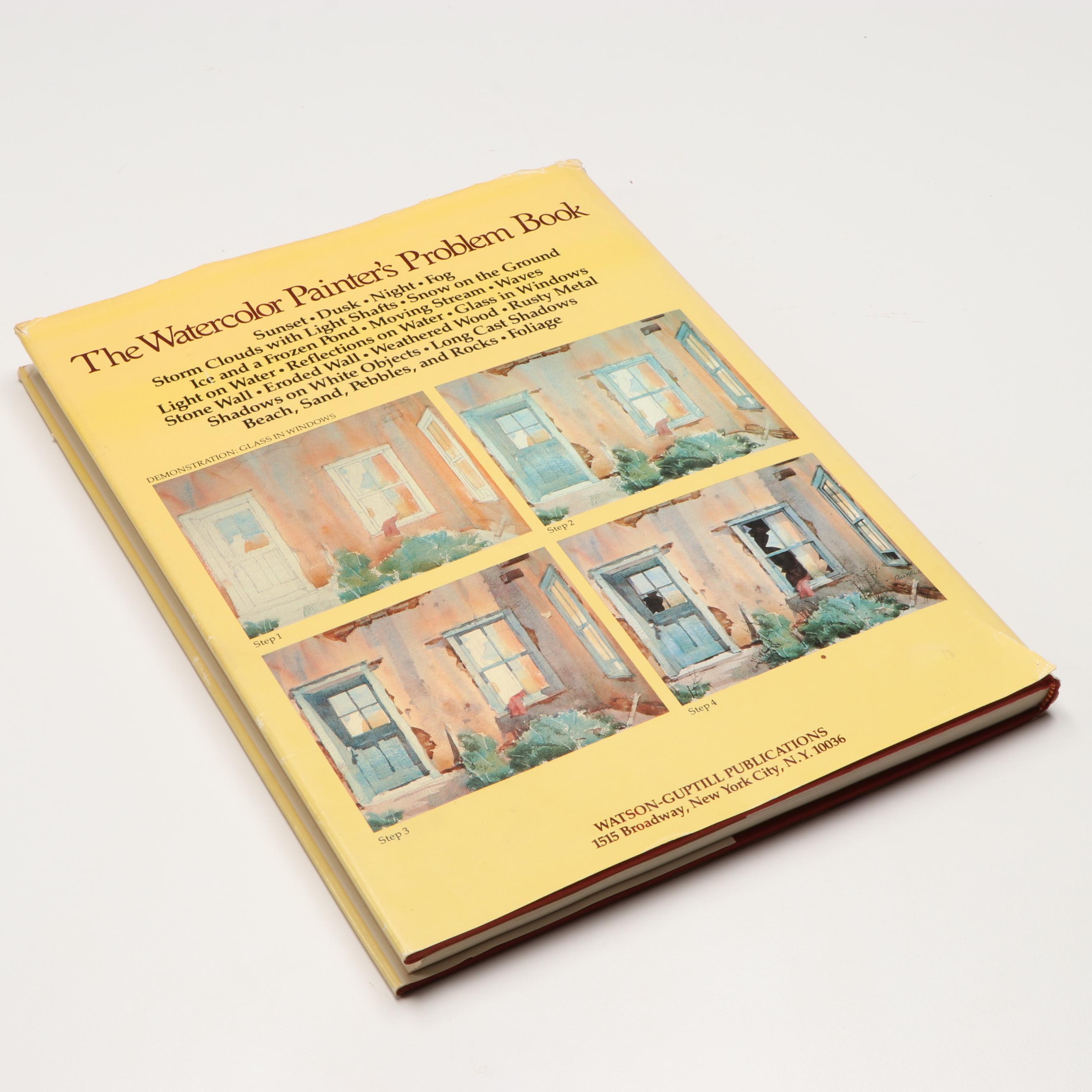 "The Watercolor Painter's Problem Book" with More Watercolor Technique Books
