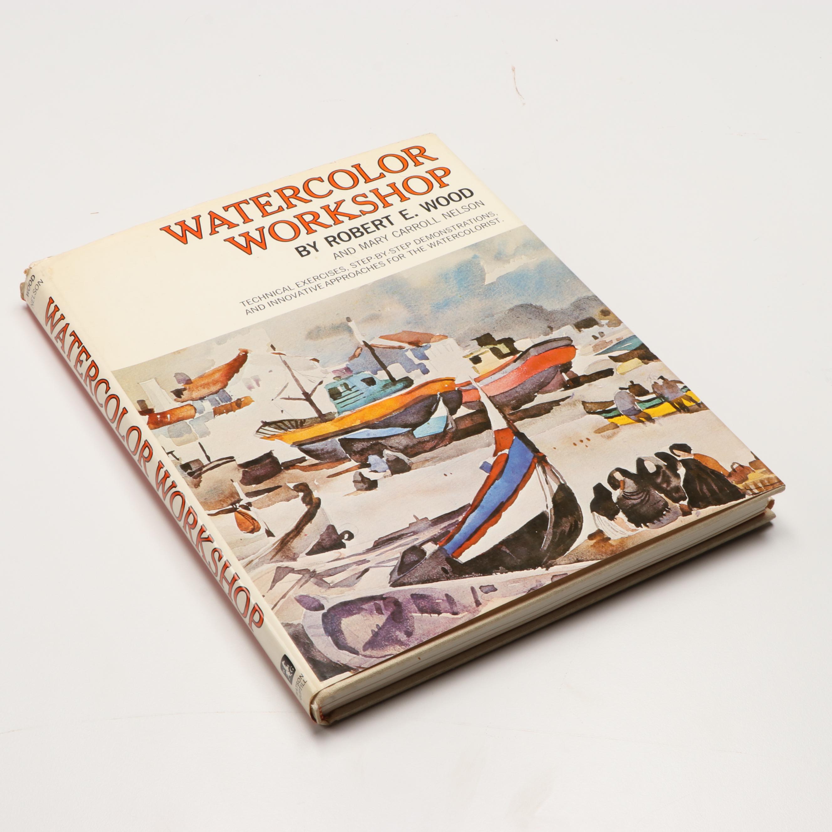 "The Watercolor Painter's Problem Book" with More Watercolor Technique Books
