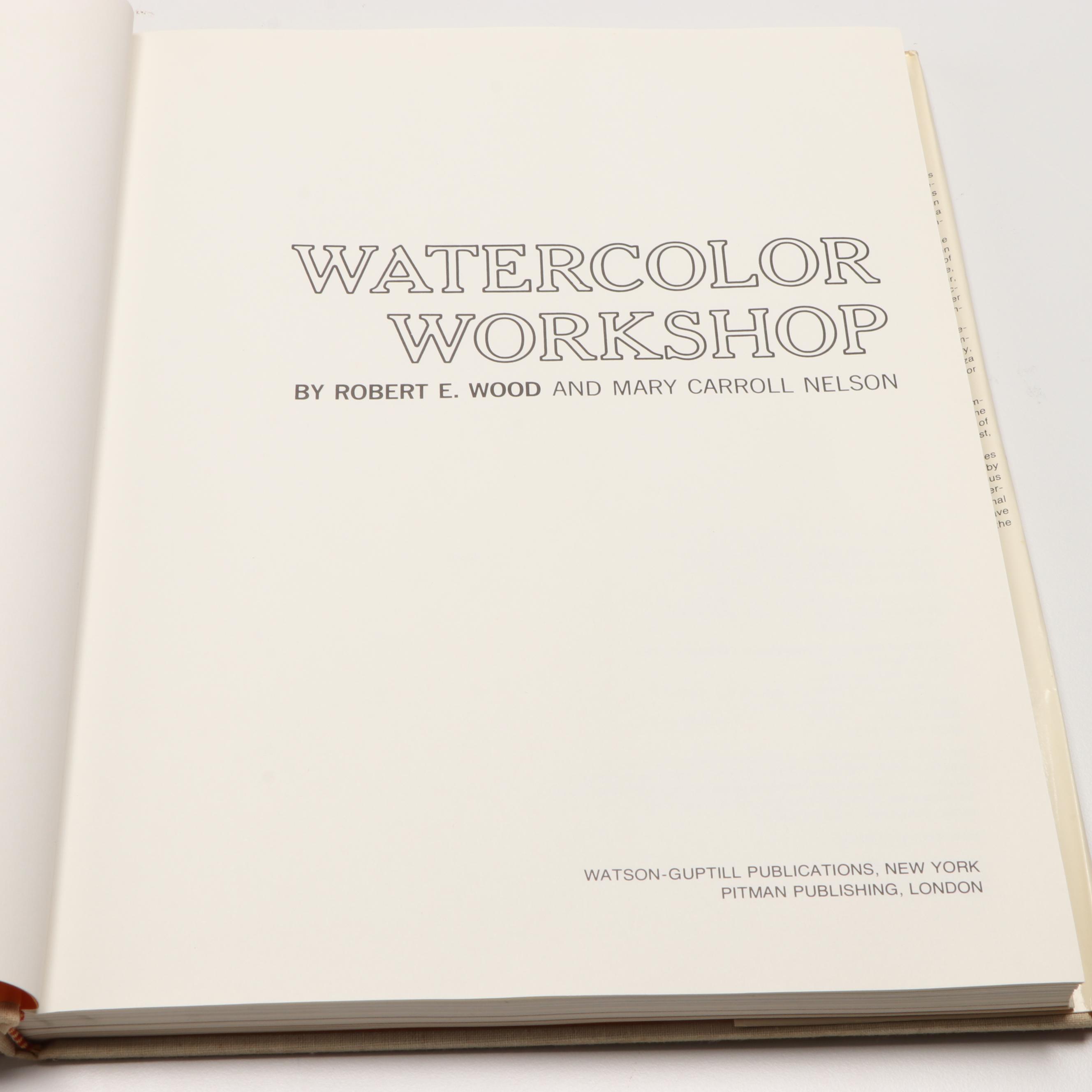 "The Watercolor Painter's Problem Book" with More Watercolor Technique Books
