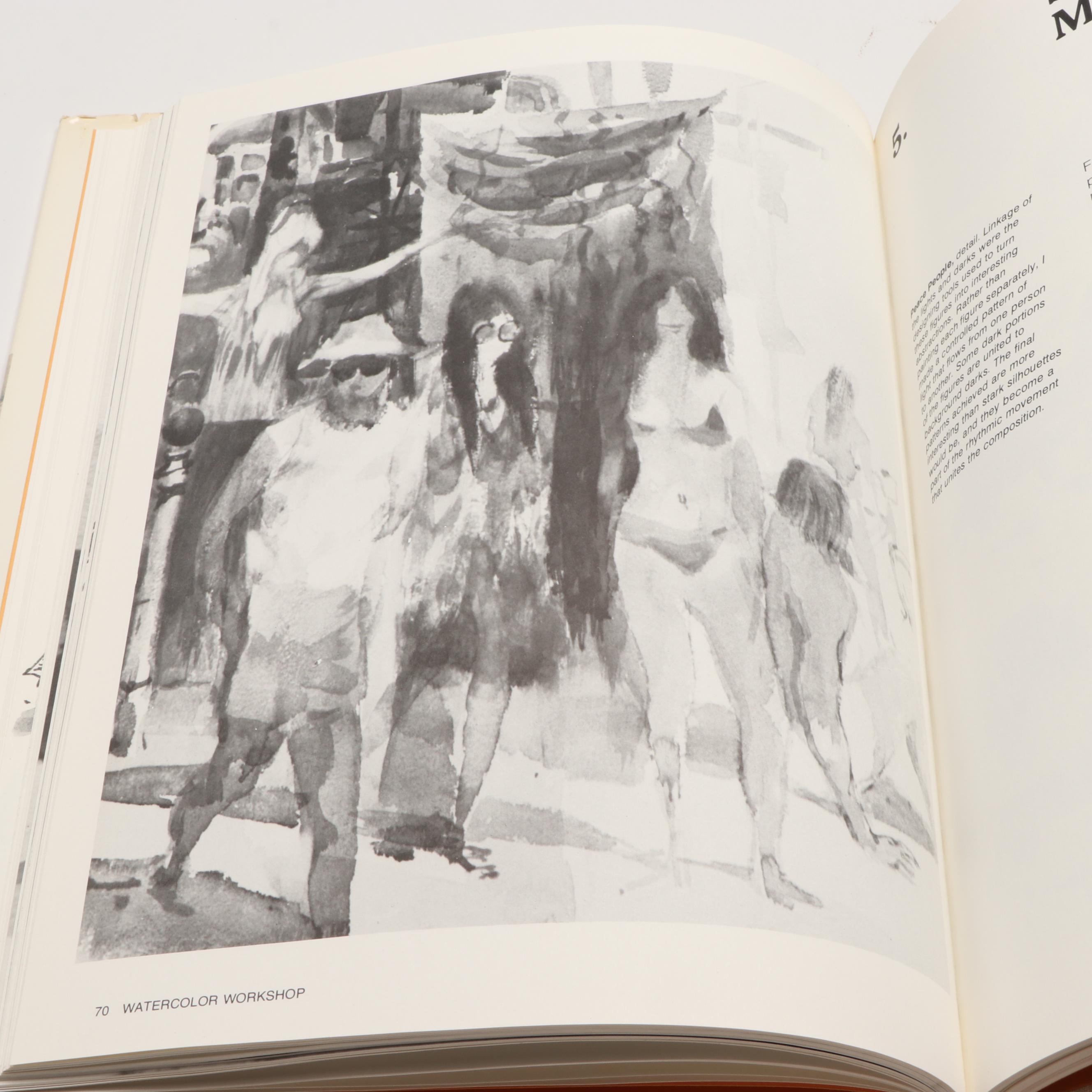 "The Watercolor Painter's Problem Book" with More Watercolor Technique Books