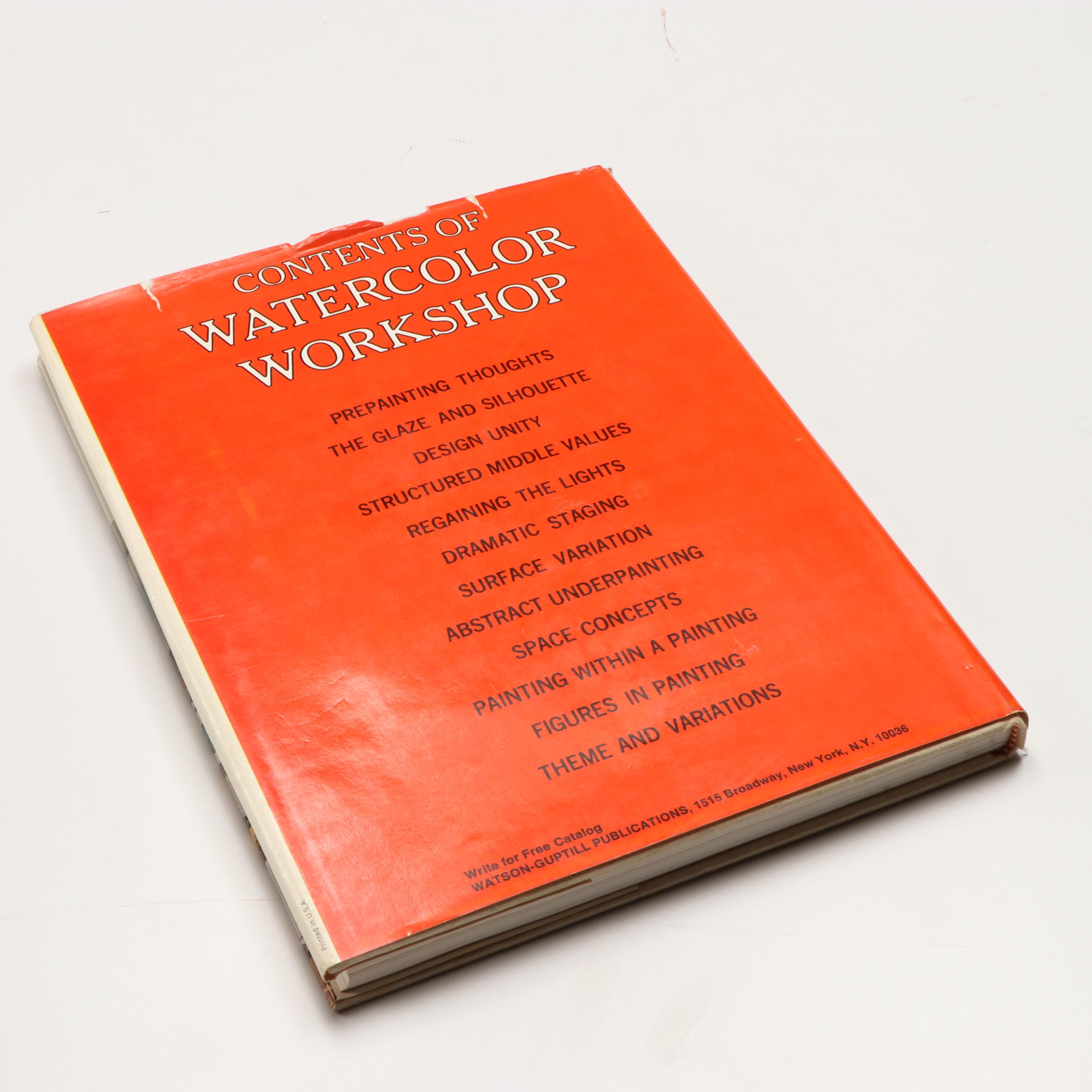 "The Watercolor Painter's Problem Book" with More Watercolor Technique Books