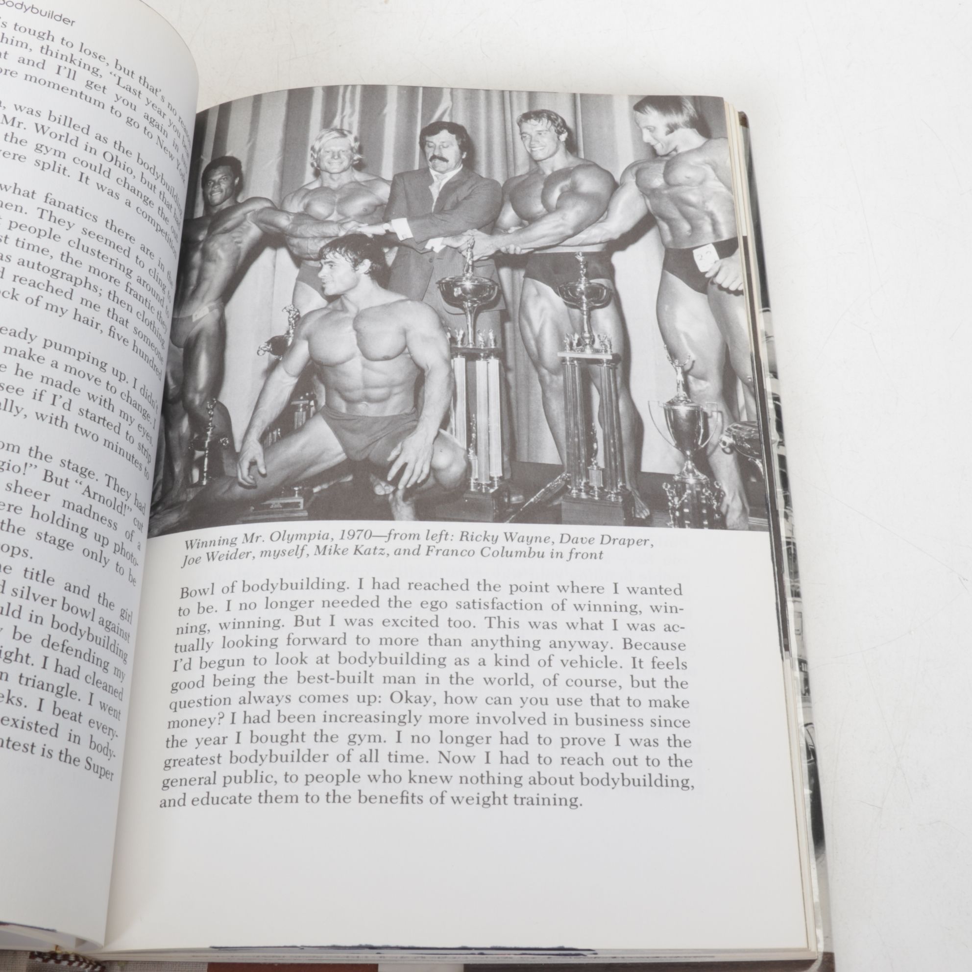 Arnold Schwarzenegger Signed "Arnold: The Education..." and "Pumping Iron" Books