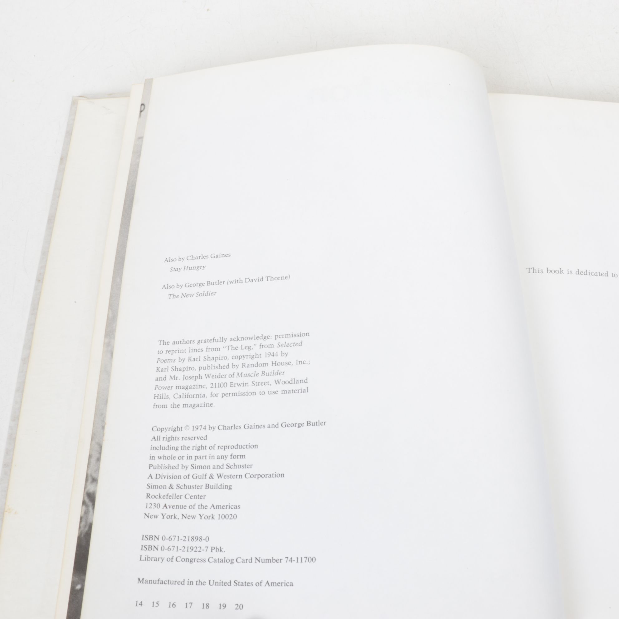 Arnold Schwarzenegger Signed "Arnold: The Education..." and "Pumping Iron" Books