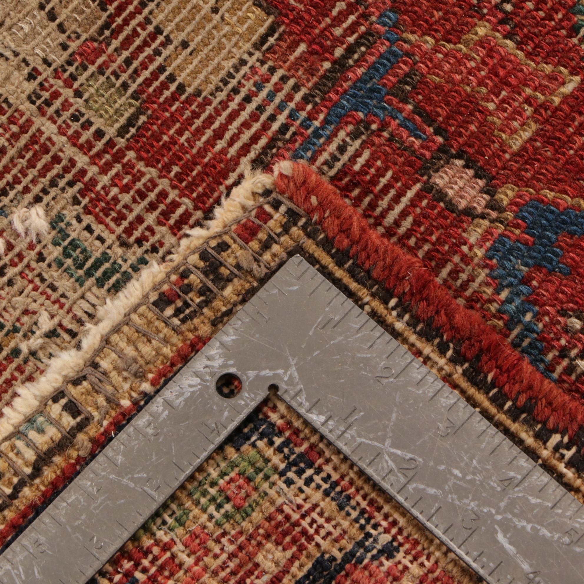 8'2 x 10'8 Hand-Knotted Persian Heriz Area Rug