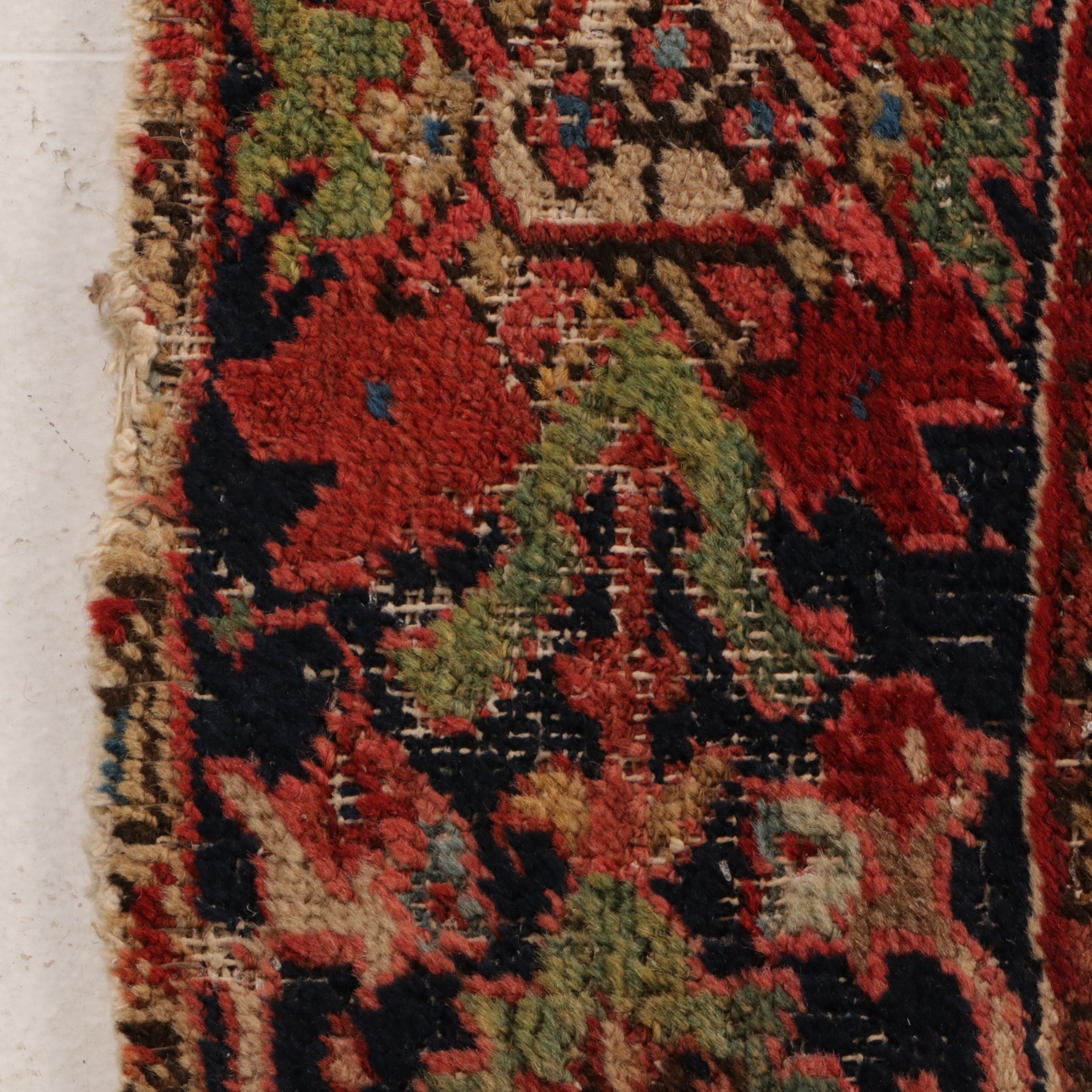 8'2 x 10'8 Hand-Knotted Persian Heriz Area Rug