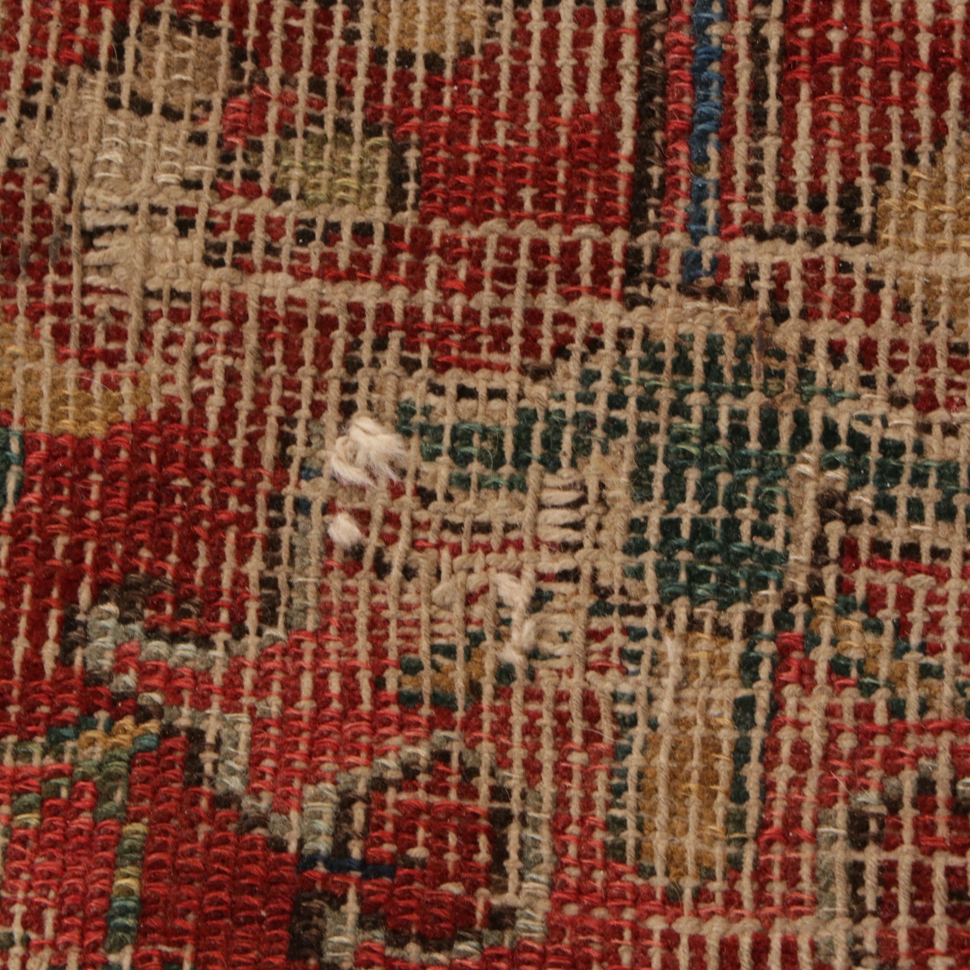 8'2 x 10'8 Hand-Knotted Persian Heriz Area Rug