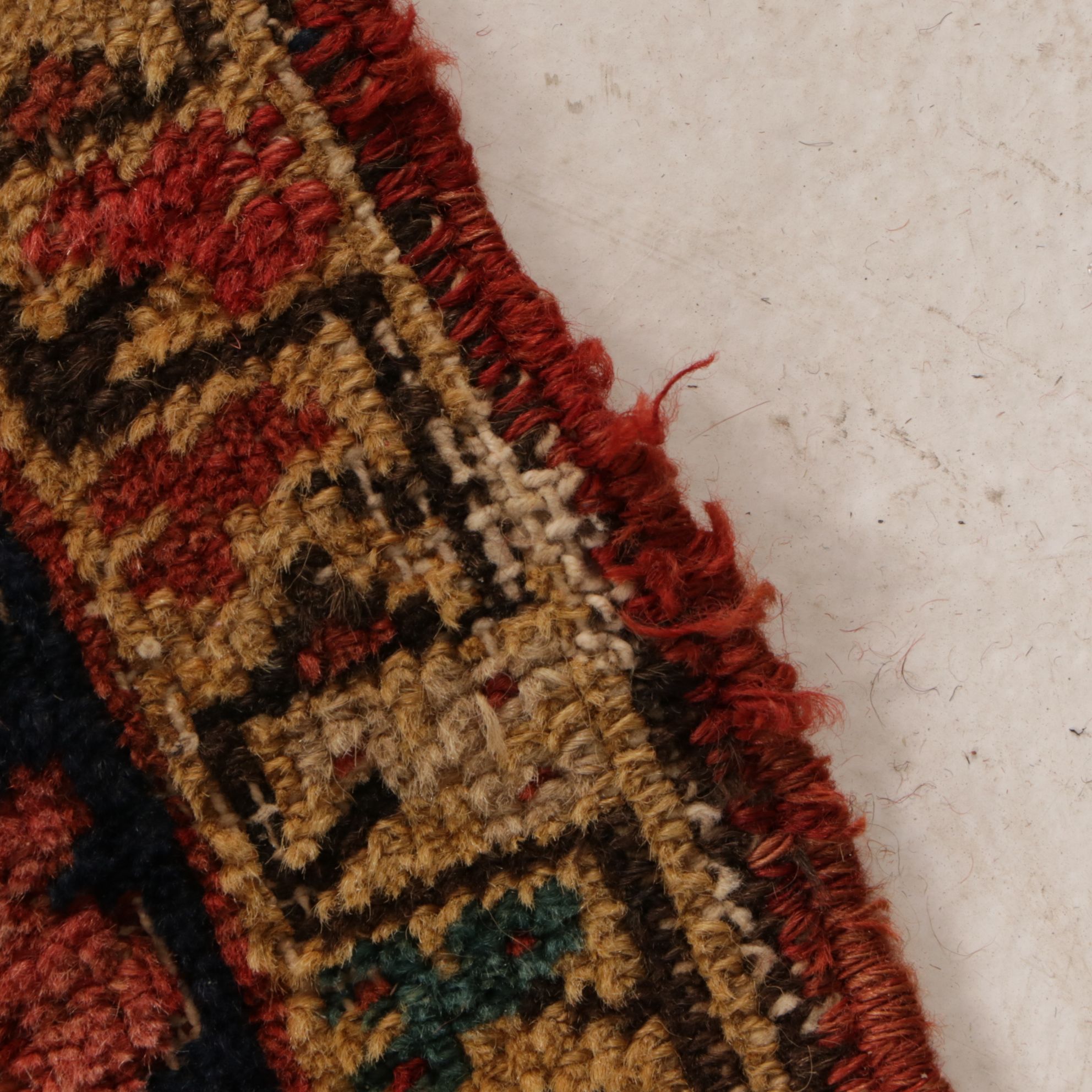 8'2 x 10'8 Hand-Knotted Persian Heriz Area Rug