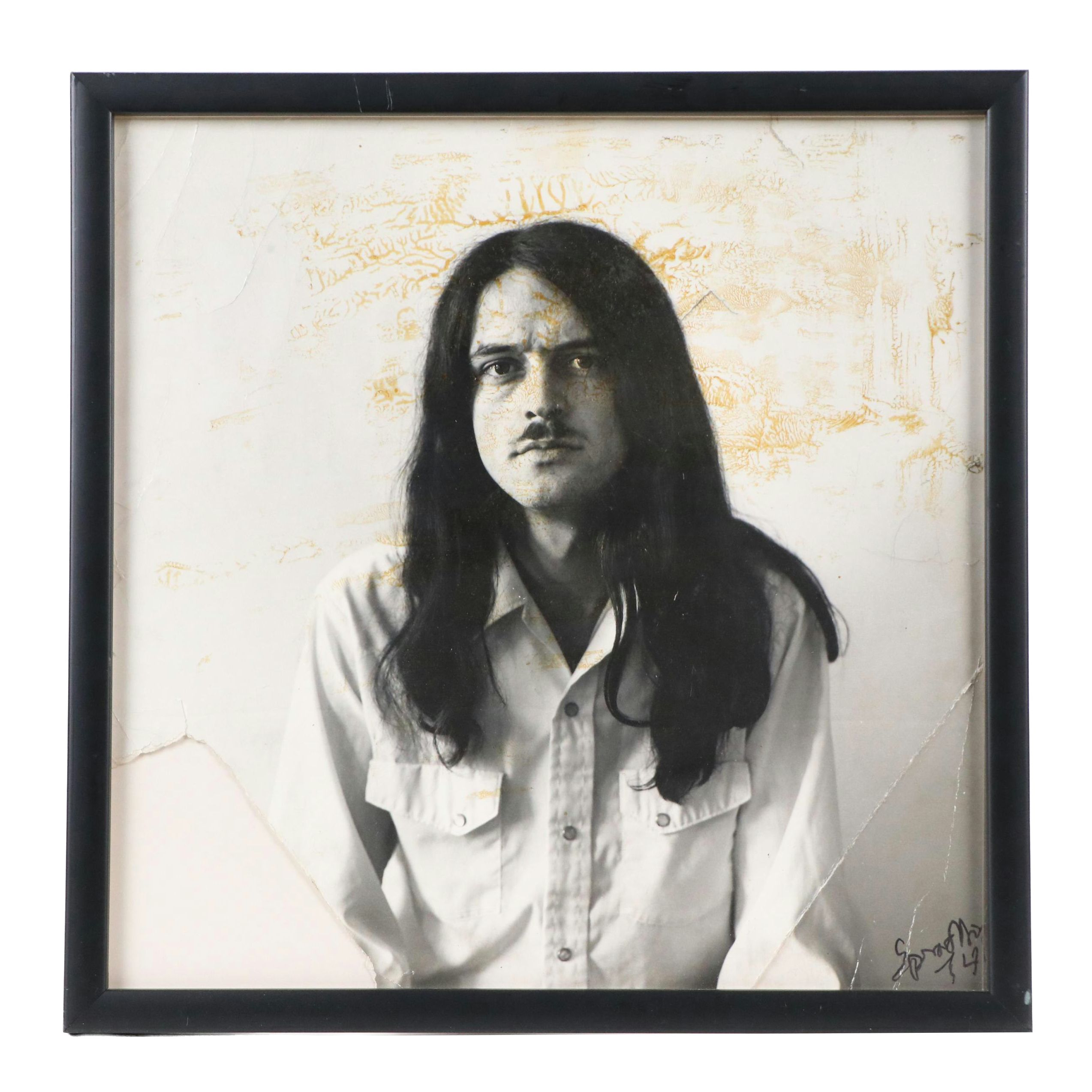 Gary Spradling Digital Photography Self Portrait, 1974