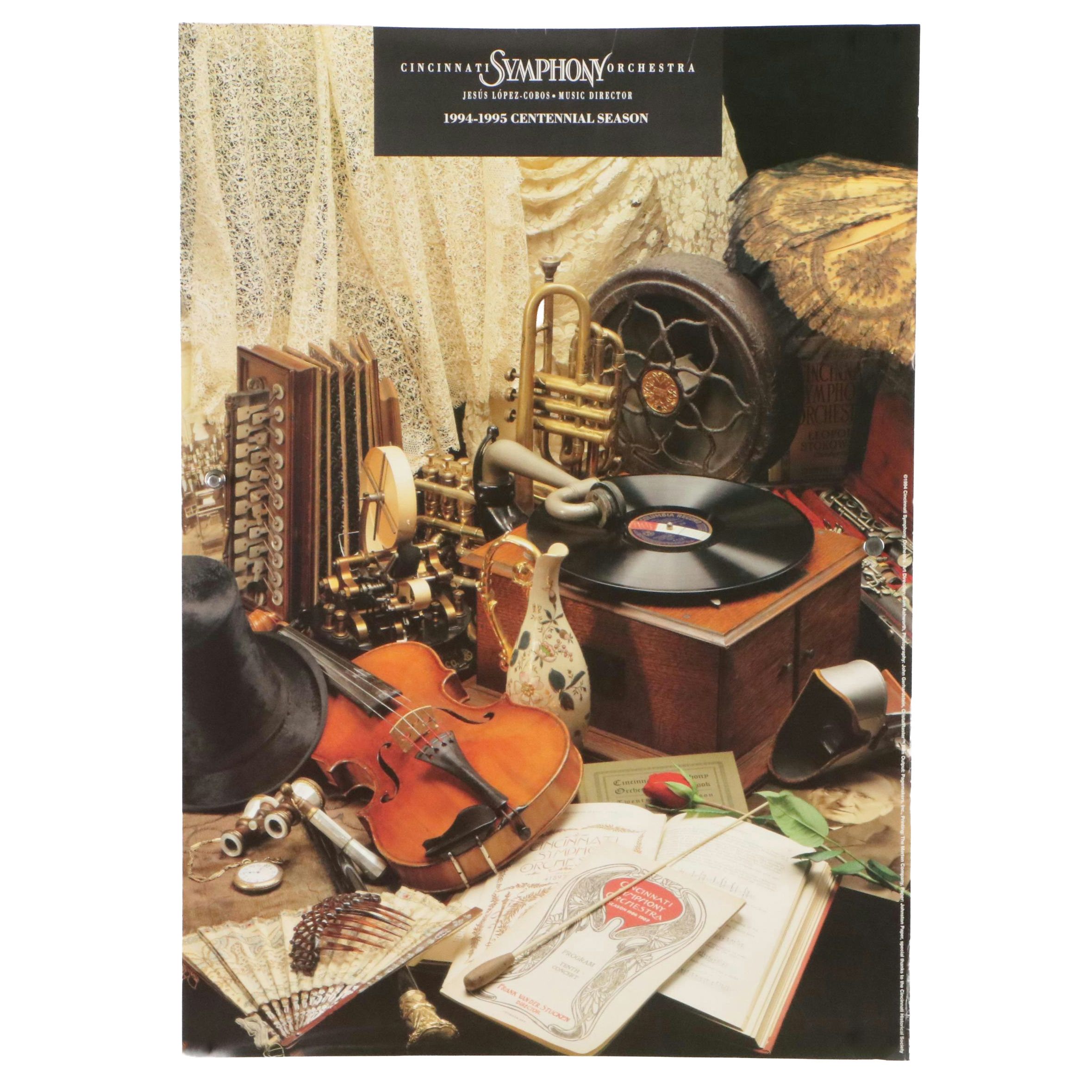 Cincinnati Symphony Orchestra Giclée Poster, 1994