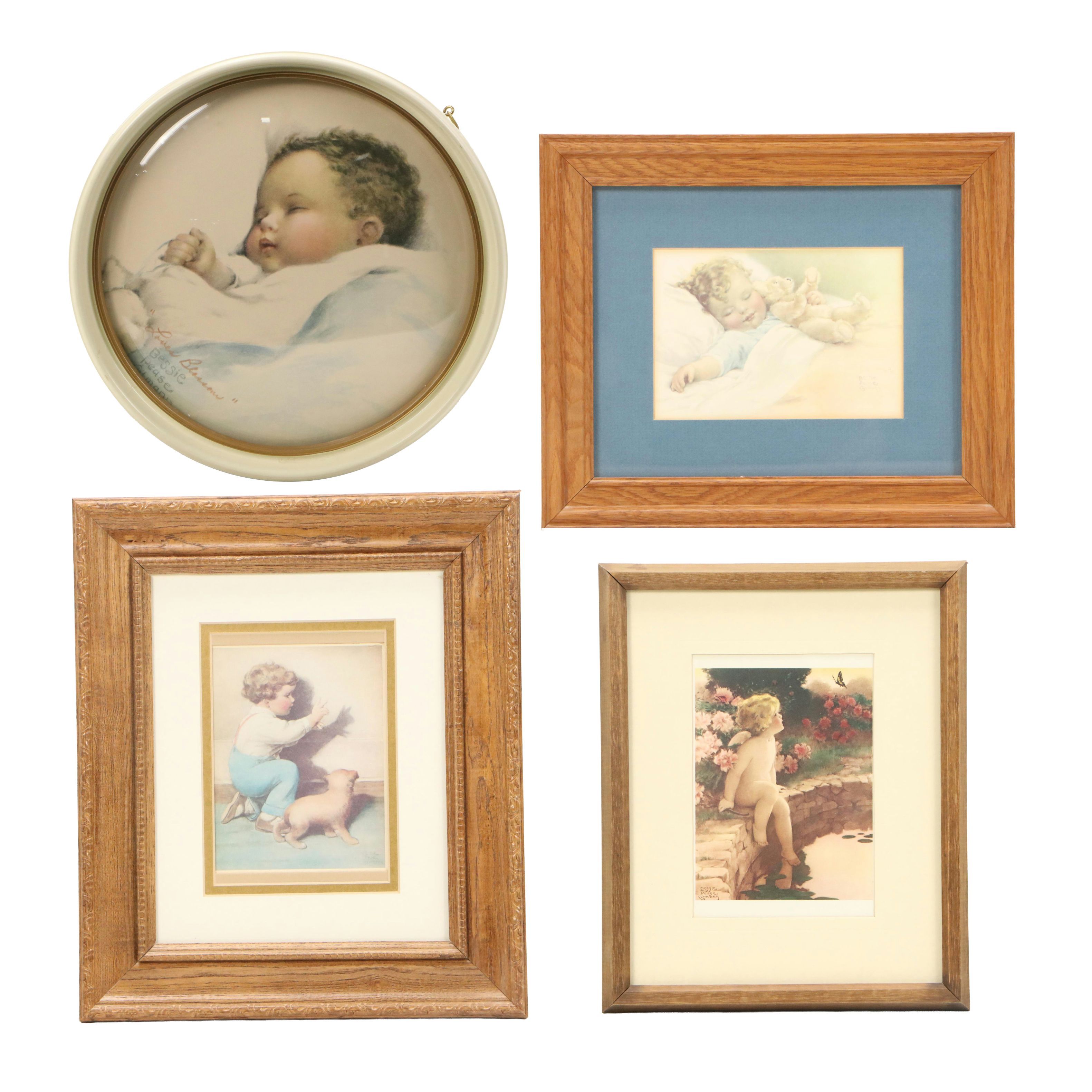 Collection of Offset Lithographs of Children After Bessie Pease Gutmann, 20th C.