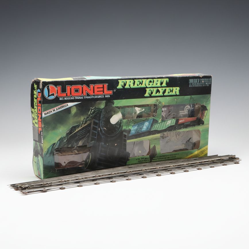 Lionel "Freight Flyer" Electric Train Set with Tracks, 1987