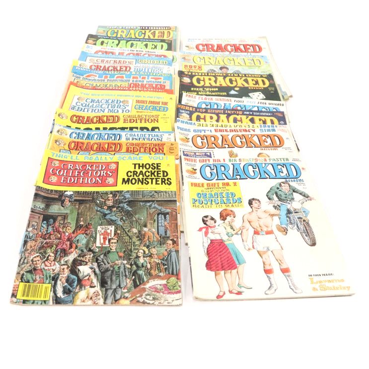 Collector's Edition and More "Cracked" Magazine Collection, Late 20th Century