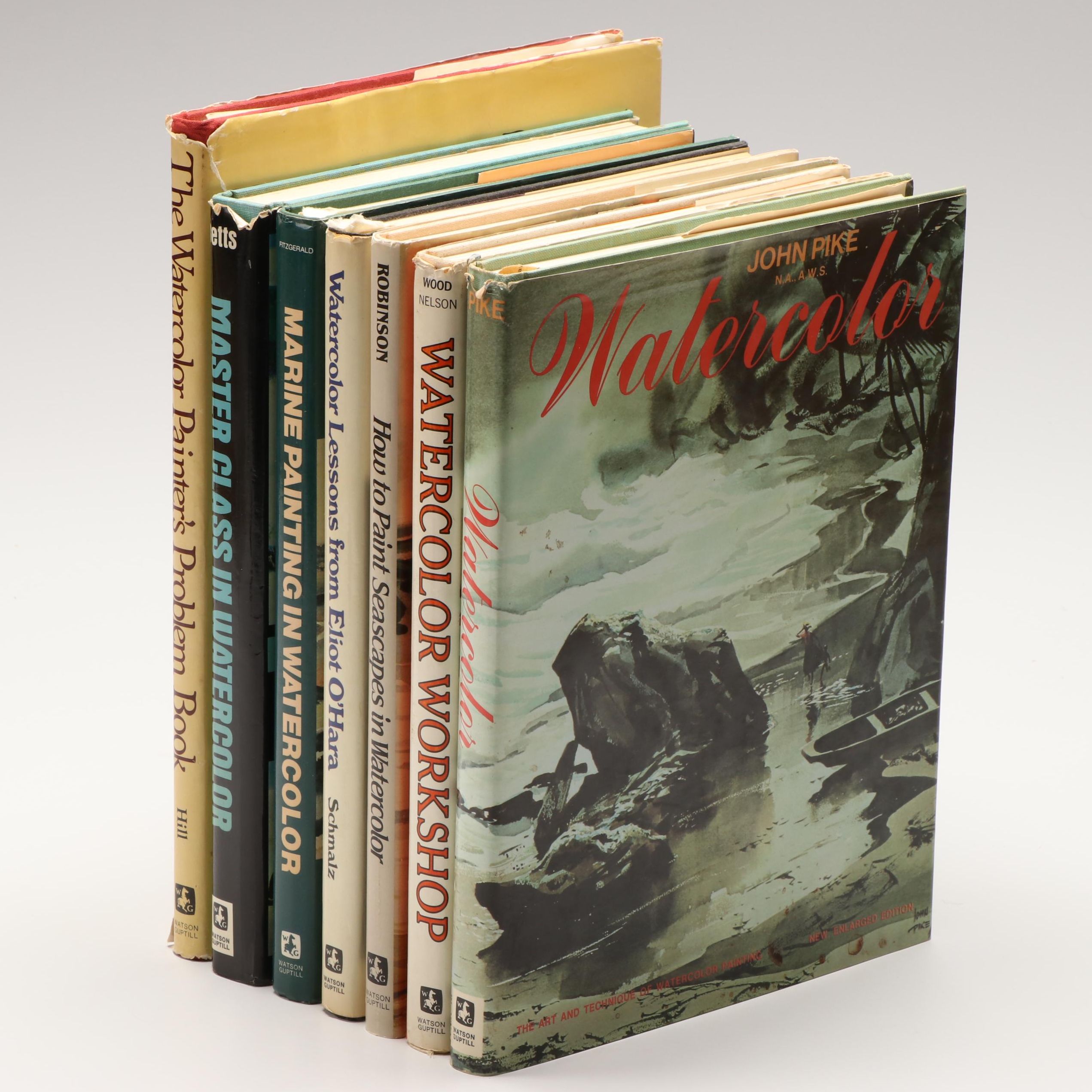 "The Watercolor Painter's Problem Book" with More Watercolor Technique Books